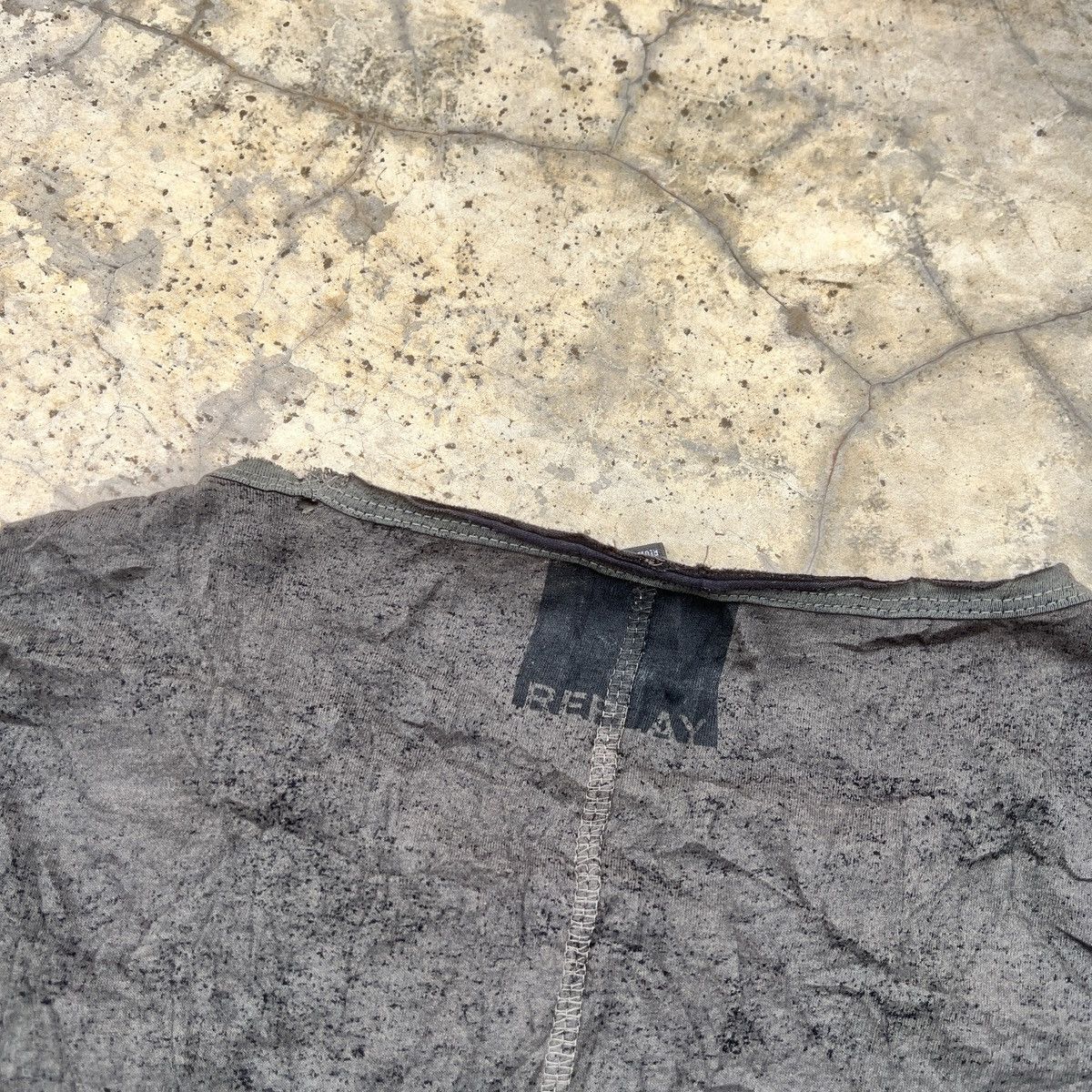 Replay REPLAY DISTRESS LONG SLEEVES TEE Size US M / EU 48-50 / 2 - 5 Thumbnail