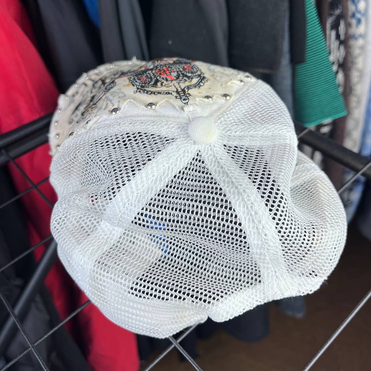 Designer × Vintage Vintage BulZeye Distressed Snapback Cap Hat Y2k Size ONE SIZE - 5 Thumbnail