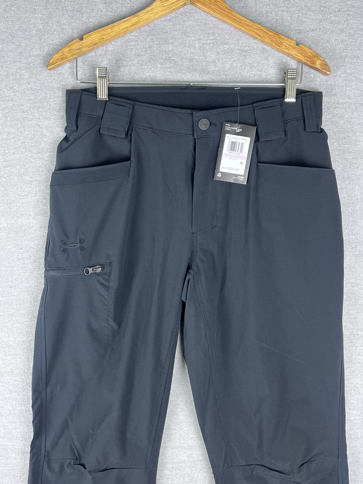 Under Armour NWT 32x32 MENS UNDER ARMOUR DEFENDER PANTS 1379200 BLACK 32 Size US 32 / EU 48 - 1 Thumbnail