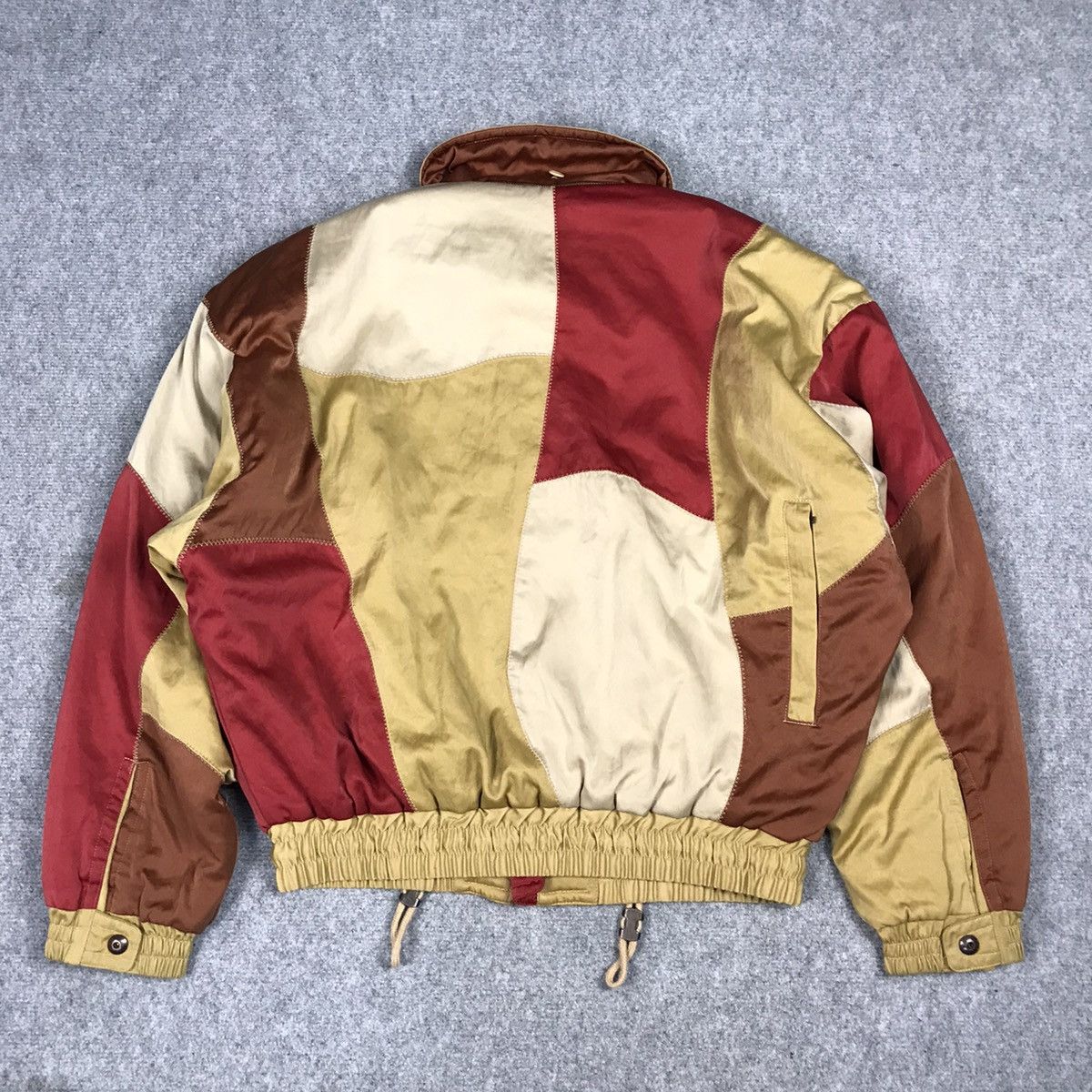 Japanese Brand CRESSON JAPAN PATCHWORK BOMBER JACKET Size US L / EU 52-54 / 3 - 8 Thumbnail