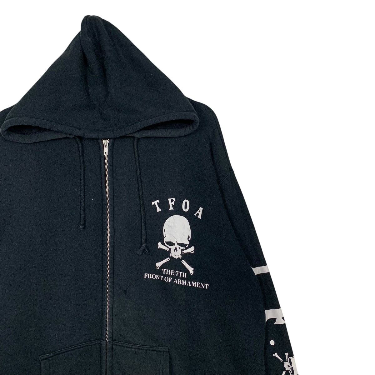 Japanese Brand REGULUS ROCK The Front Of Armament Big Logo Hoodie 2428-C109 Size US XL / EU 56 / 4 - 8 Thumbnail