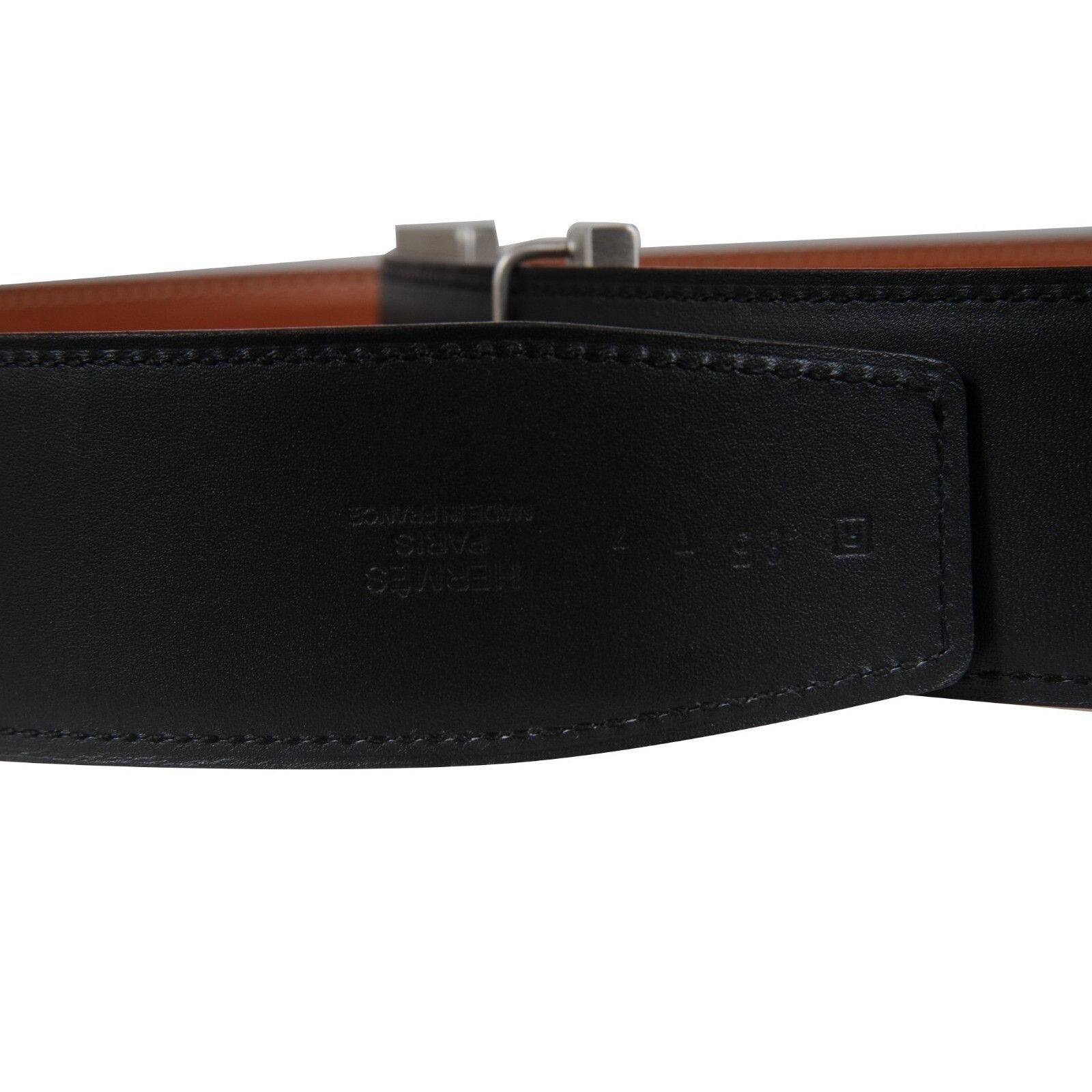 Hermes 41MM H Belt Buckle Kit Reversible Leather Strap 85 Size ONE SIZE - 9 Thumbnail