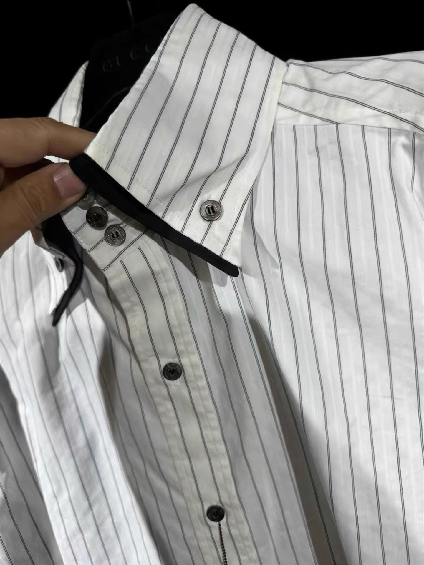 Roen Roen Hi-End Double Layer Collar Shirt K11 Size US M / EU 48-50 / 2 - 4 Thumbnail