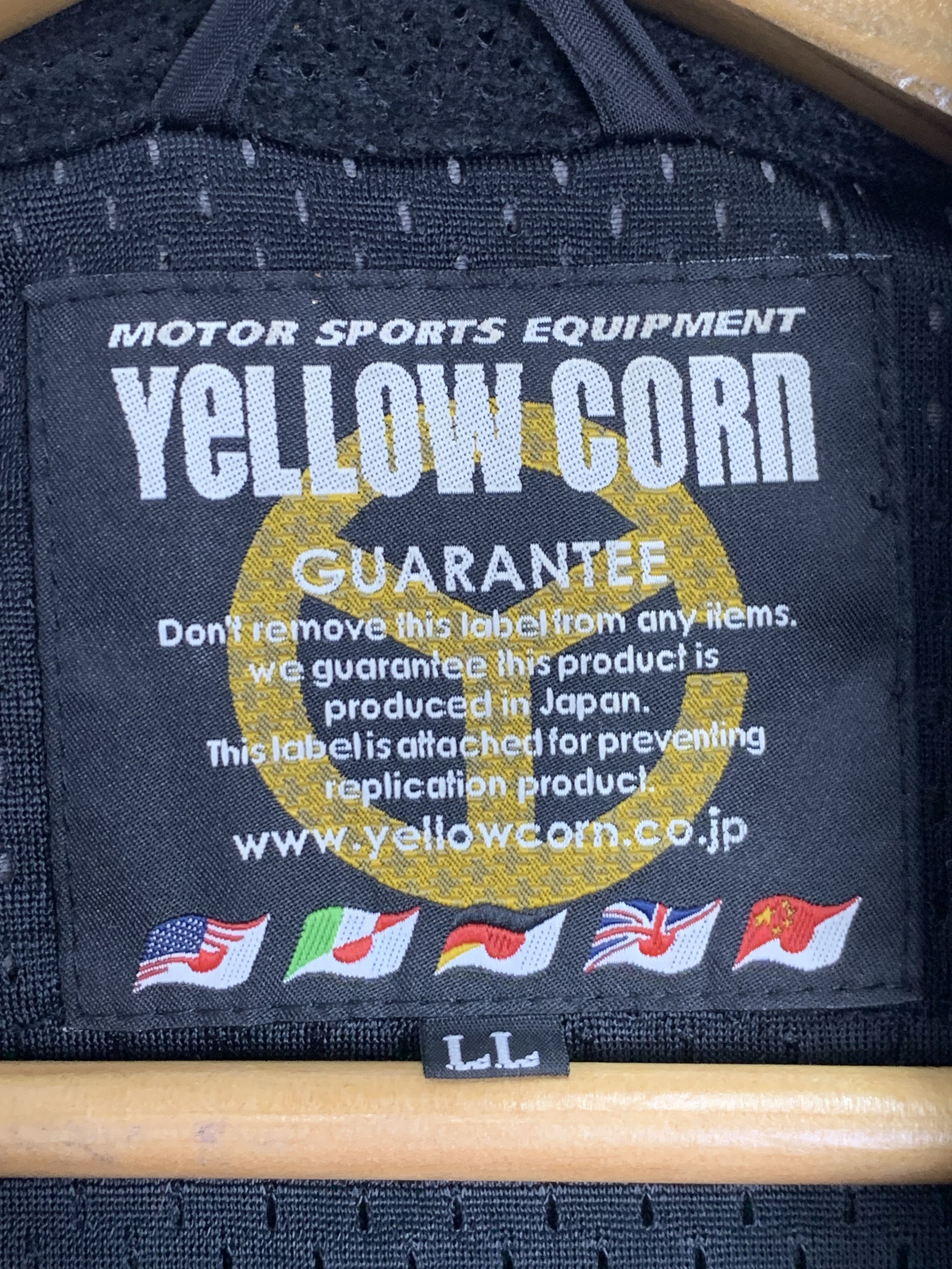 Vintage Vintage Yellow Corn Leather Motorcycle Jacket J0790 Size US XL / EU 56 / 4 - 3 Thumbnail