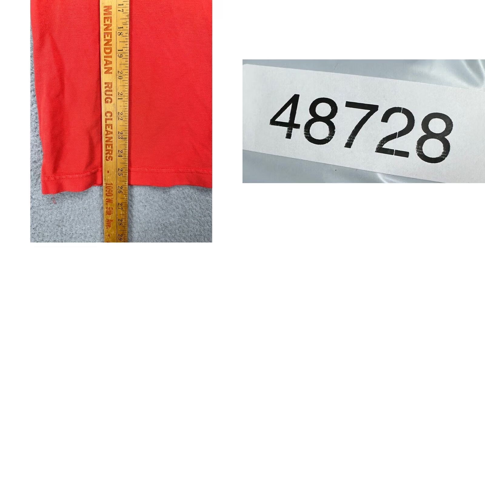 United Colors Of Benetton United Colors Of Benetton Shirt Mens Small Saltwater Red Polo Short Sleeve Rugby Size US S / EU 44-46 / 1 - 8 Thumbnail