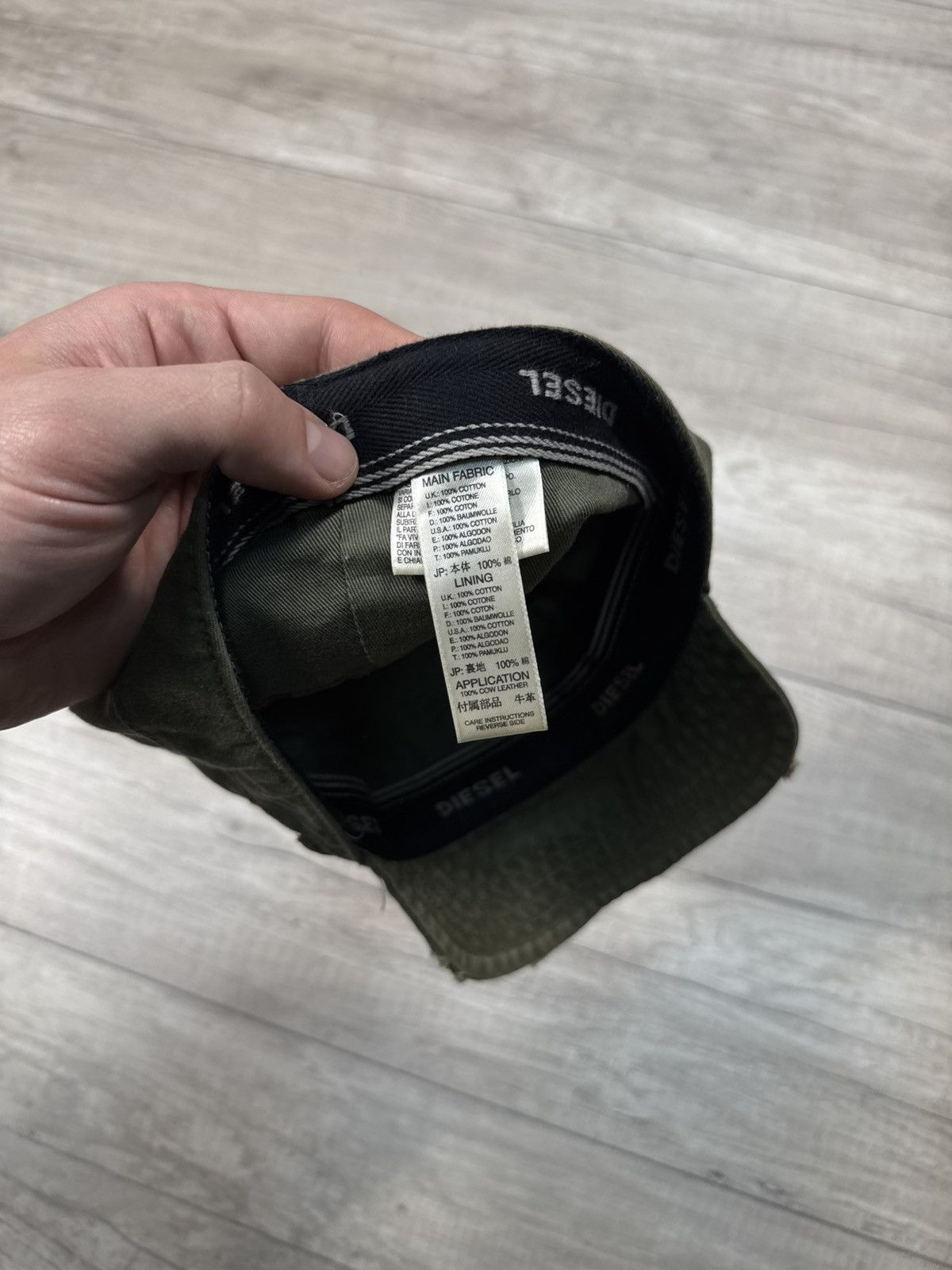 Diesel Diesel Vintage Japan Commando Y2K Military Army Crazy Cap Size ONE SIZE - 7 Thumbnail