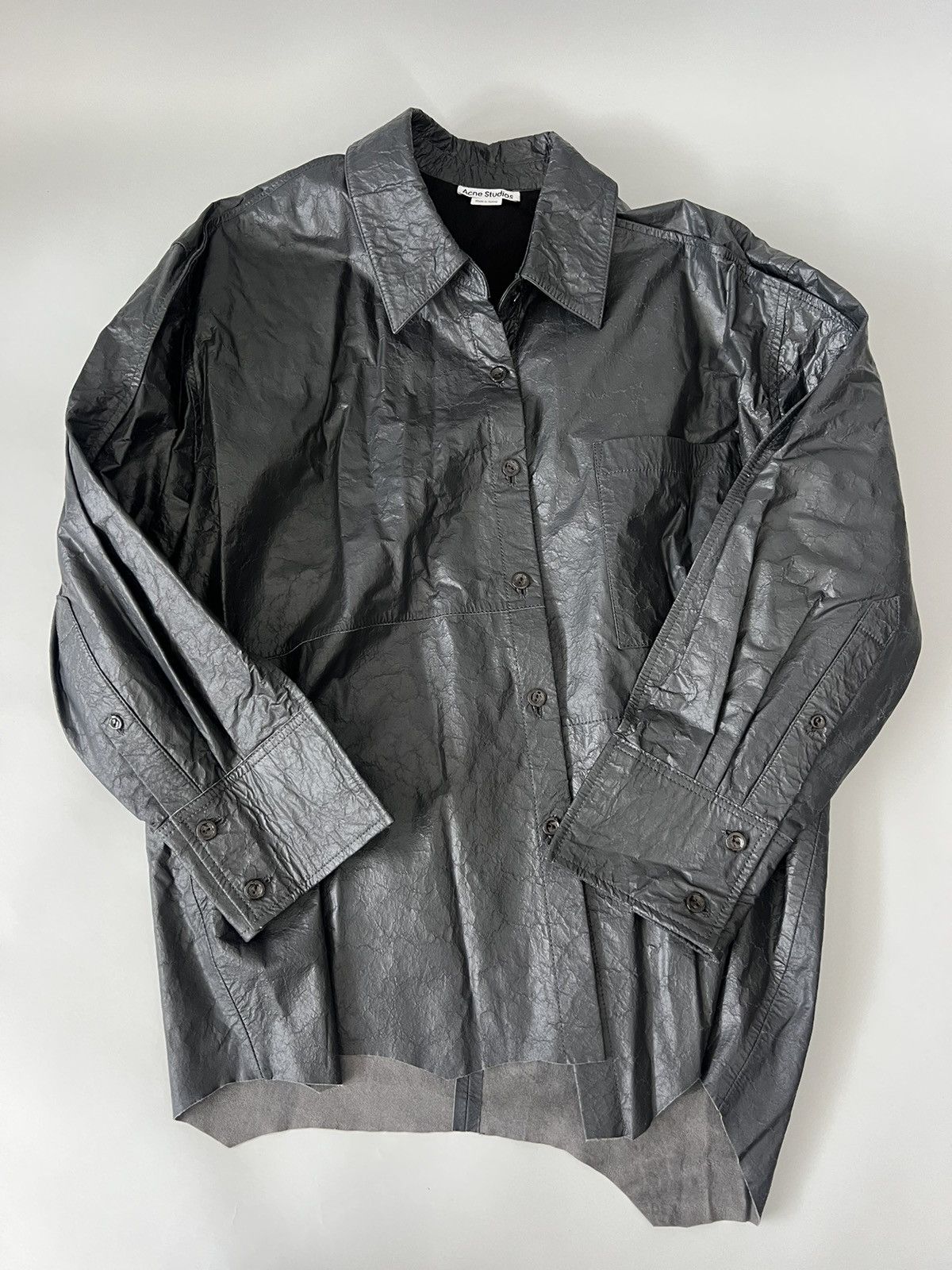 acne studious silver coating jacket （44）