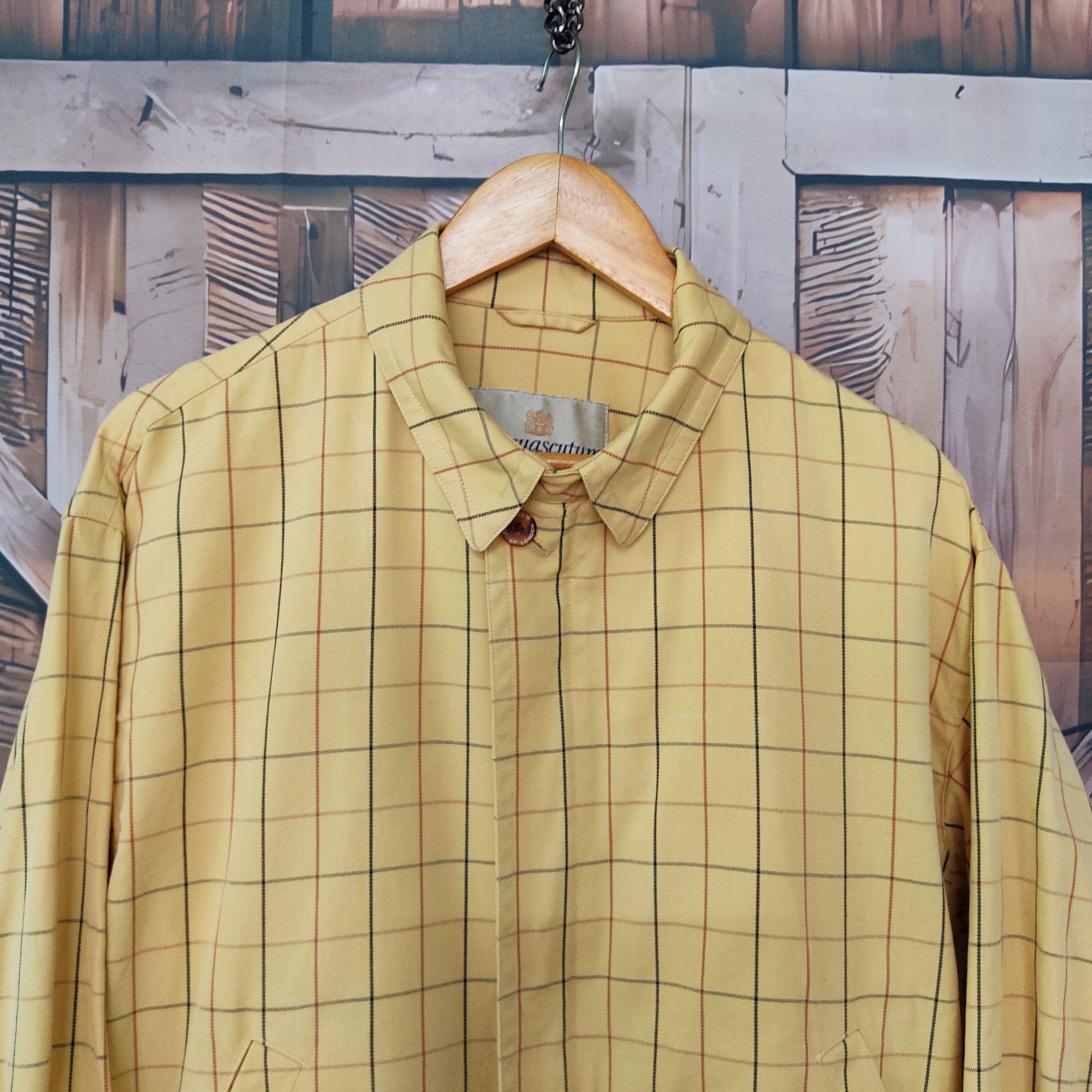 Aquascutum × Japanese Brand × Vintage AQUASCUTUM of LONDON Light Zipper Jacket Size US L / EU 52-54 / 3 - 4 Thumbnail