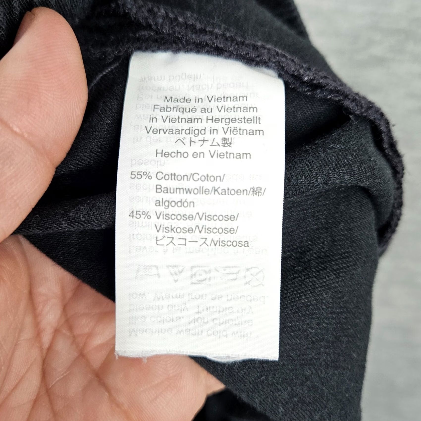 Madewell Madewell Black Elastic Waist Casual Women's Shorts S Cotton, Viscose 5-Pocket Chino** Size 28" / US 6 / IT 42 - 6 Thumbnail