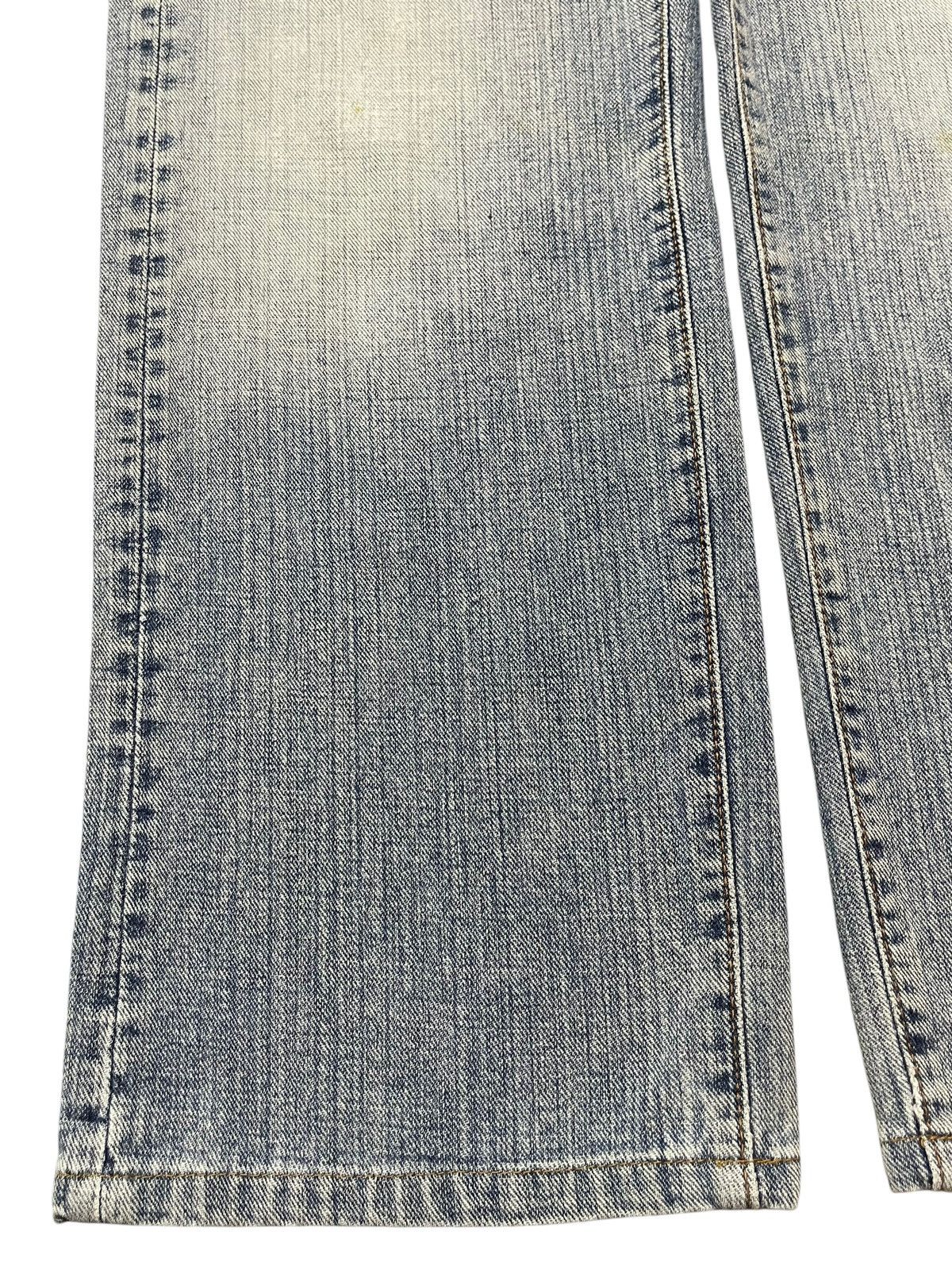 JNCO Vintage Y2K Japanese Brand Blue Faded Wash Wide Leg Baggy Size US 30 / EU 46 - 7 Thumbnail