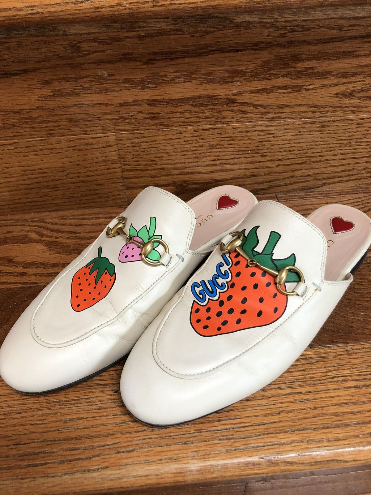 gucci princetown mule pink