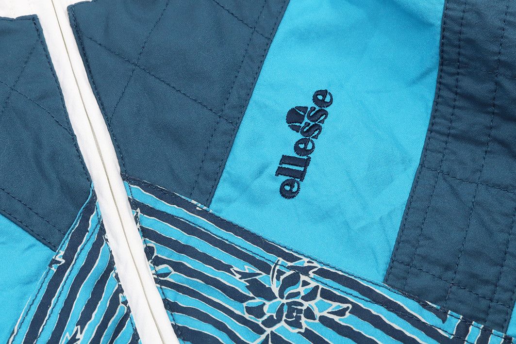 Ellesse Vintage Ellesse Windbreaker Jacket 90s Retro Track Top Size US M / EU 48-50 / 2 - 15 Thumbnail