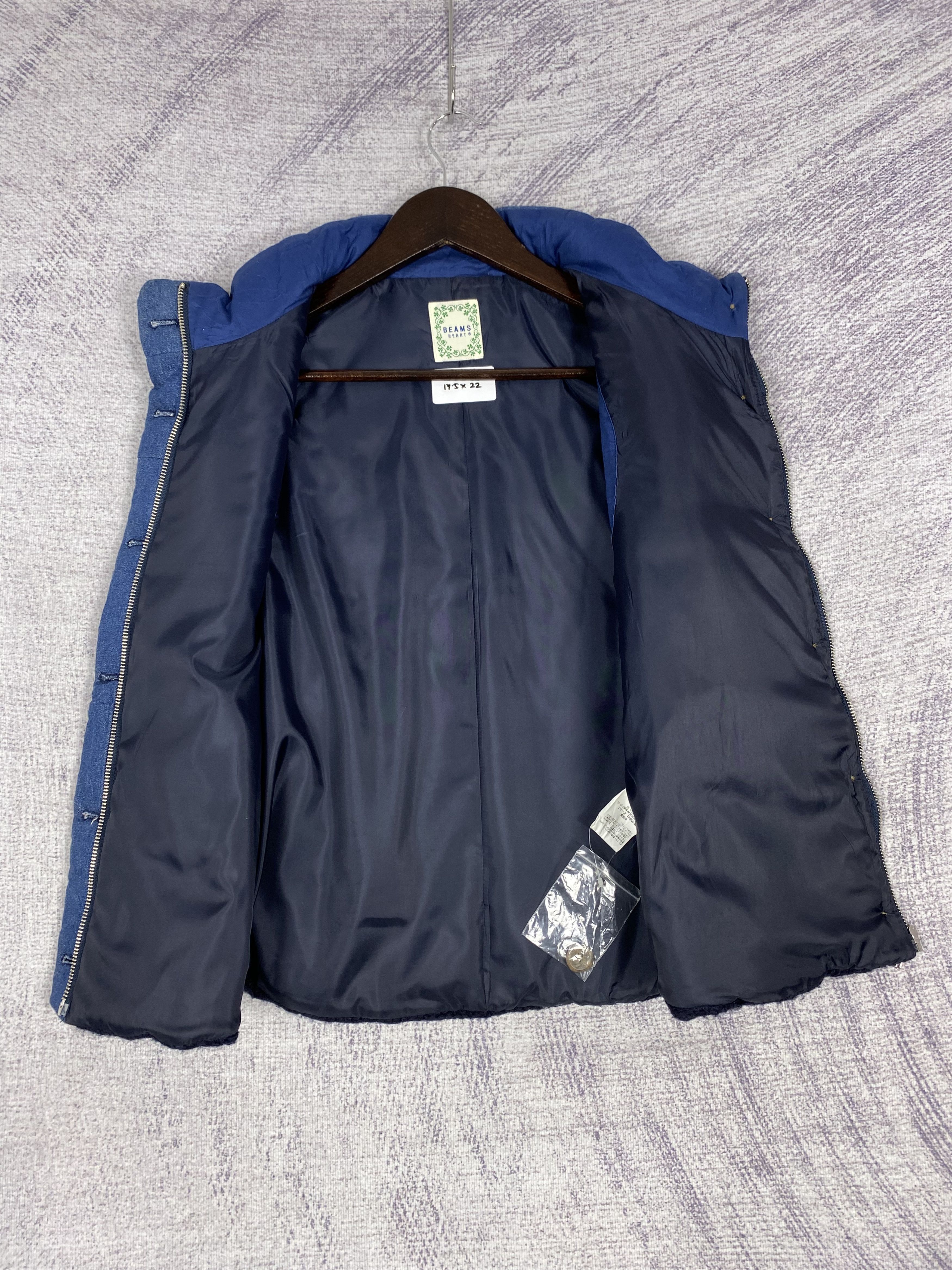 Beams Plus Vintage Beams Heart Puffer Vest Size US M / EU 48-50 / 2 - 5 Thumbnail