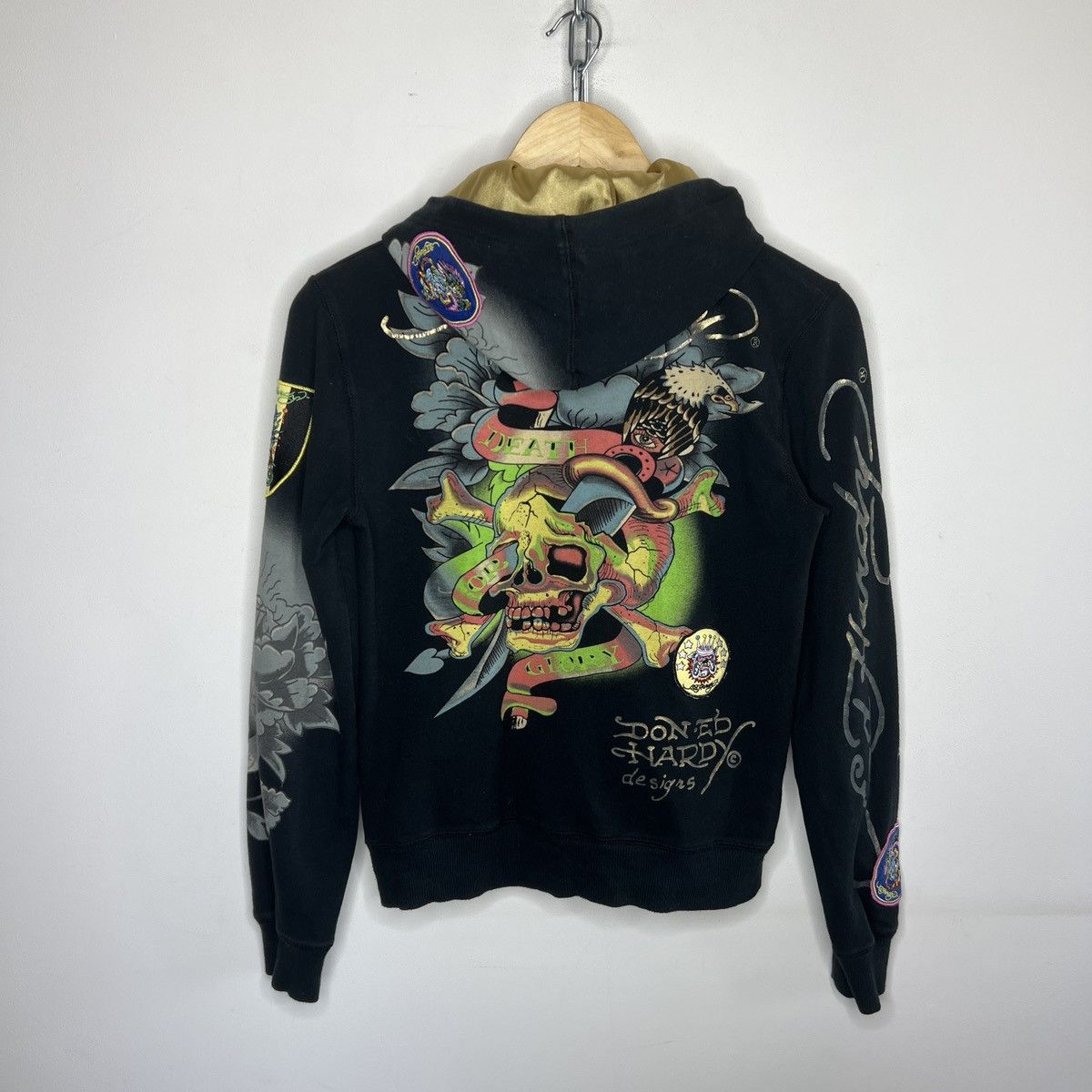 Christian Audigier vintage ed hardy zip hoodie christian audigier budda Size S / US 4 / IT 40 - 6 Thumbnail