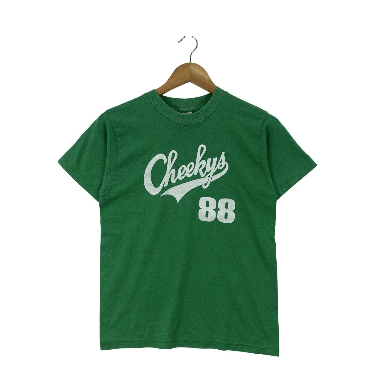 Vintage Vintage CHEEKYS 88 GRAPHIC T-Shirt Retro Sports Style Casua Size US XS / EU 42 / 0 - 3 Thumbnail