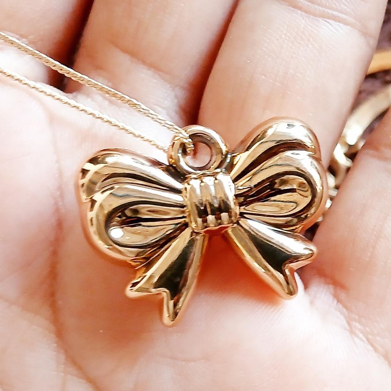 Other Retro Double Layer Gold Color Metal Chain Size ONE SIZE - 2 Thumbnail