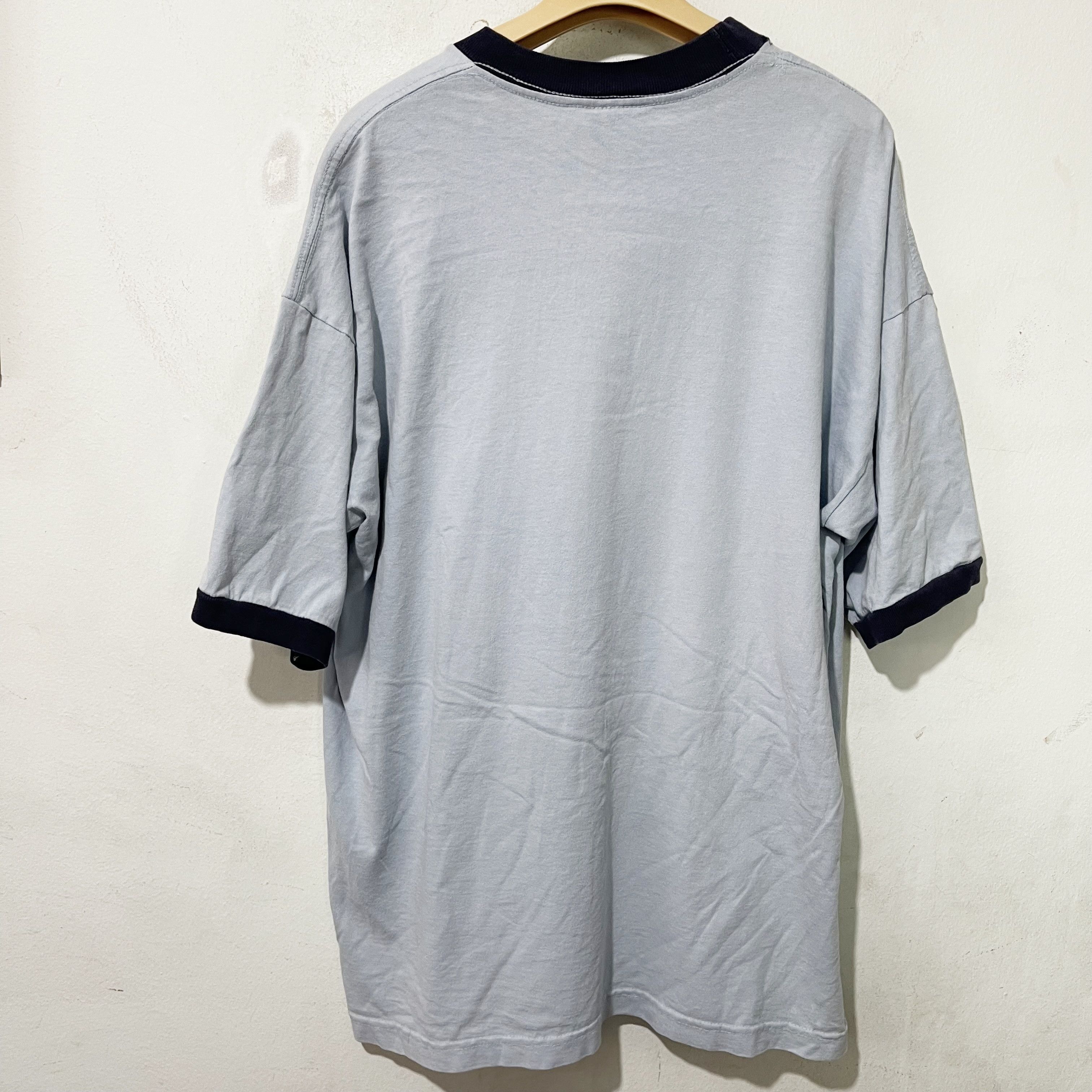 Vintage Vintage 1996 Stanley Desantis Droopy Ringer Tee Size US XL / EU 56 / 4 - 4 Thumbnail