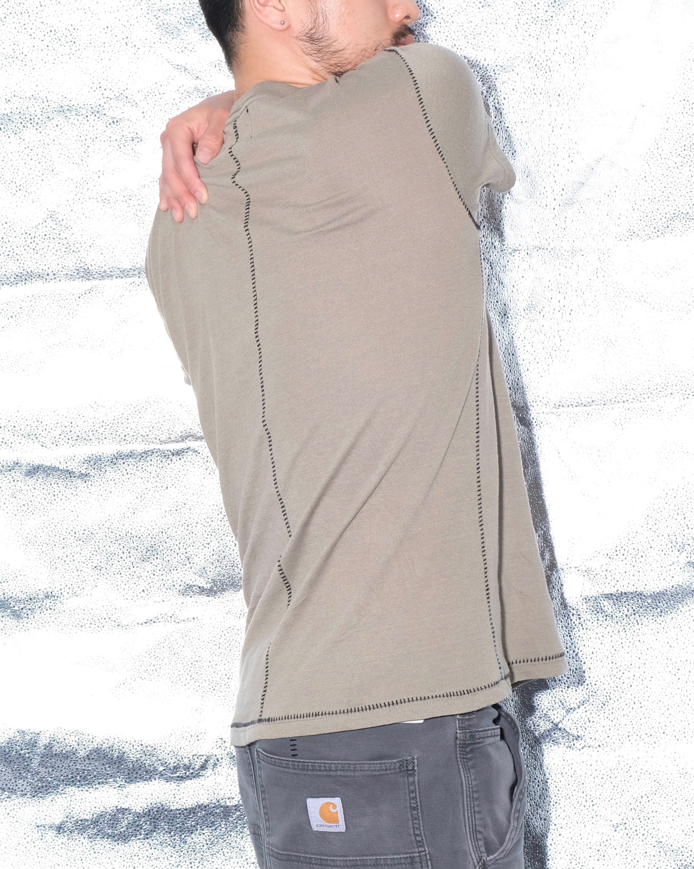 Vintage USA MILITARY SURPLUS T-SHIRT REMAKE Size 4 (RPO021402) Size US L / EU 52-54 / 3 - 9 Thumbnail