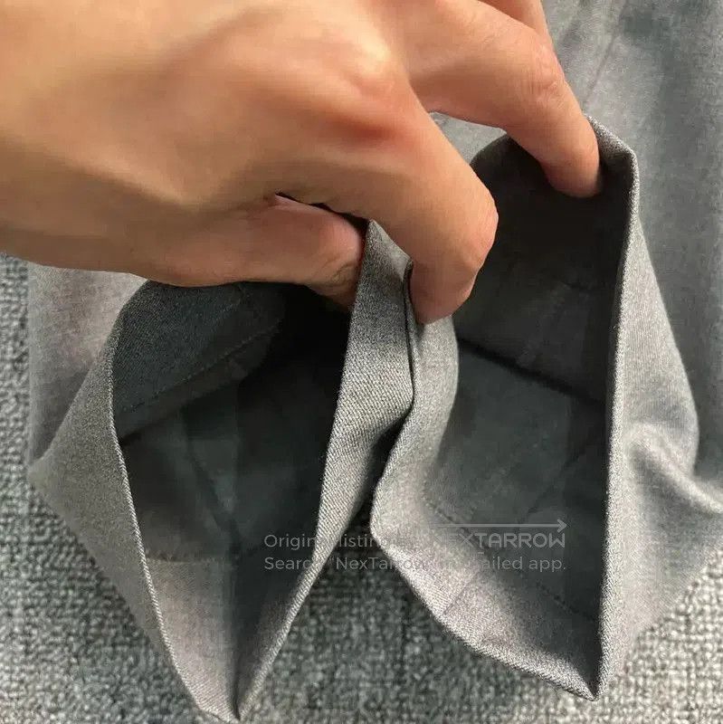 Thom Browne Thom Browne Women's Grey Wool Casual Pants . Size 31" - 3 Thumbnail