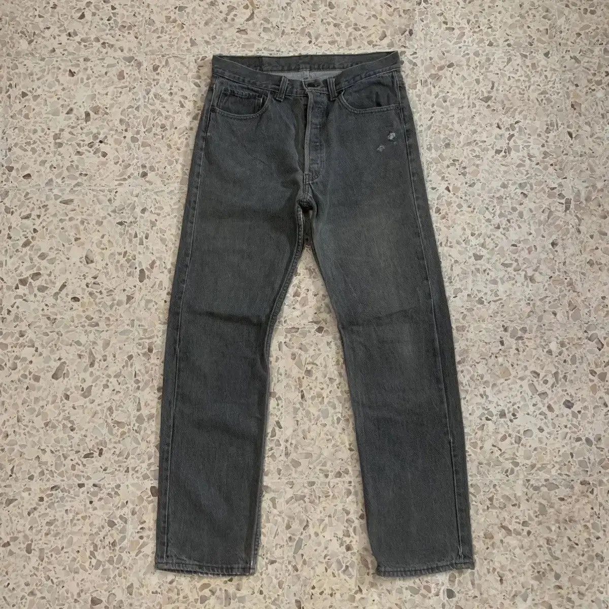 Levi's 1990’s Vintage Levi’s 501 Jeans Rugged Denim Levis Pants W30 Size US 30 / EU 46 - 3 Thumbnail