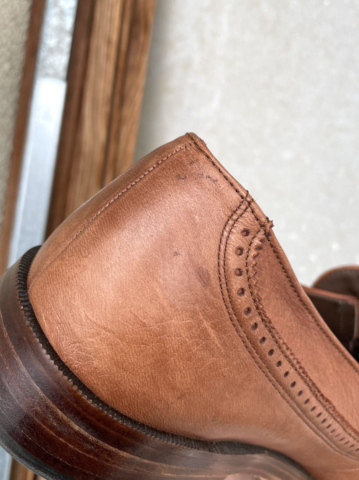 Bally Bally Suisse Leather Tassel Loafers Brogue Size 9.5 Brown Size US 9.5 / EU 42-43 - 24 Thumbnail