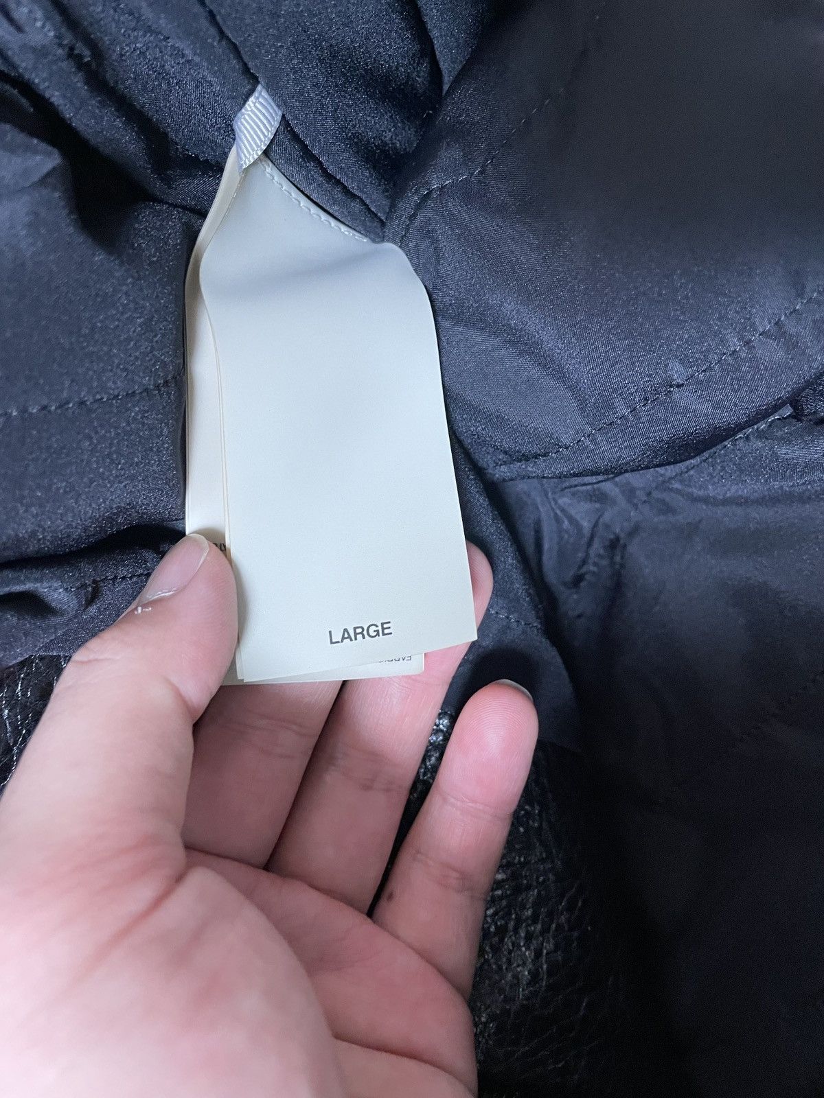 Fear of God Fear of god 8th Striped Full-Grain Leather Bomber Jacket Size US L / EU 52-54 / 3 - 9 Thumbnail