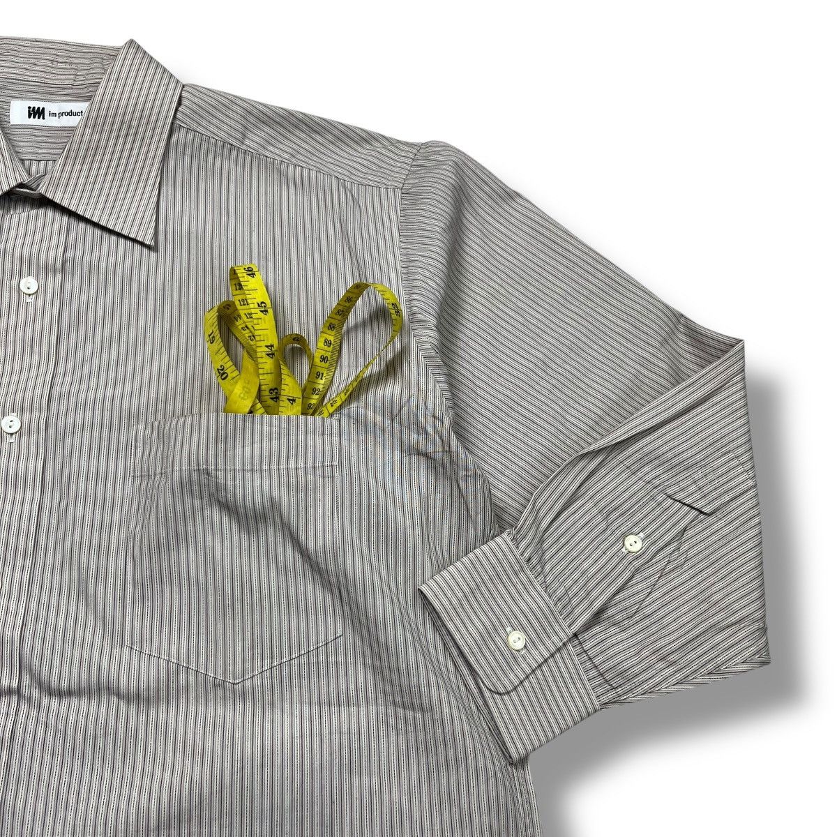 Tsumori Chisato OG issey miyake striped button ups shirt like cdg hermes Size US L / EU 52-54 / 3 - 5 Thumbnail