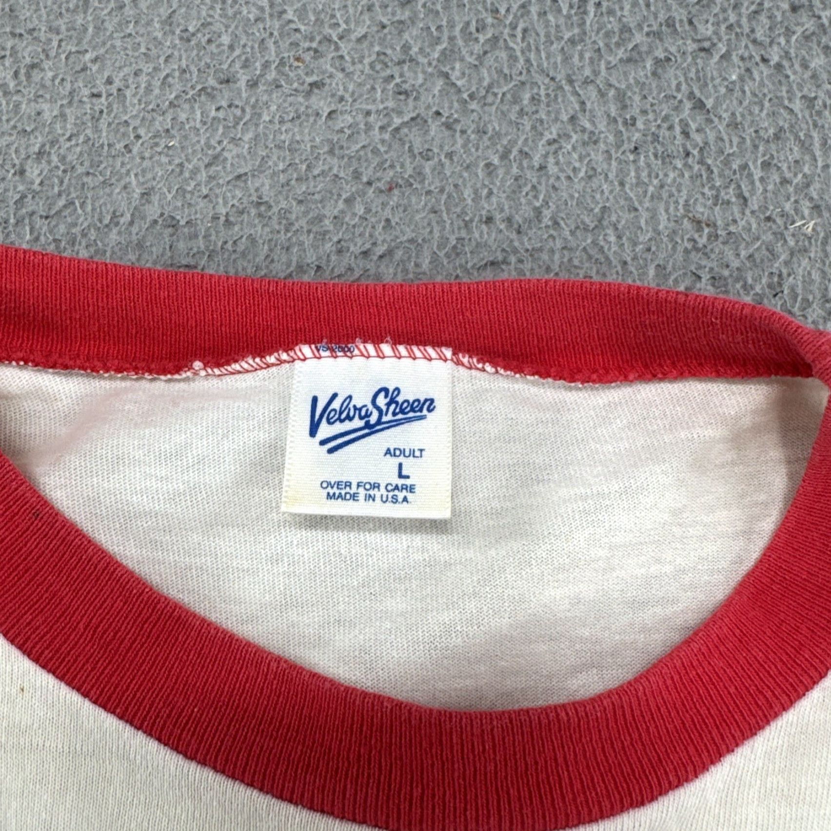 Doublet VTG Velva Sheen Mickey Moues Shirt Mens Wrap Around Double Sided 80s Size L Size US L / EU 52-54 / 3 - 6 Thumbnail