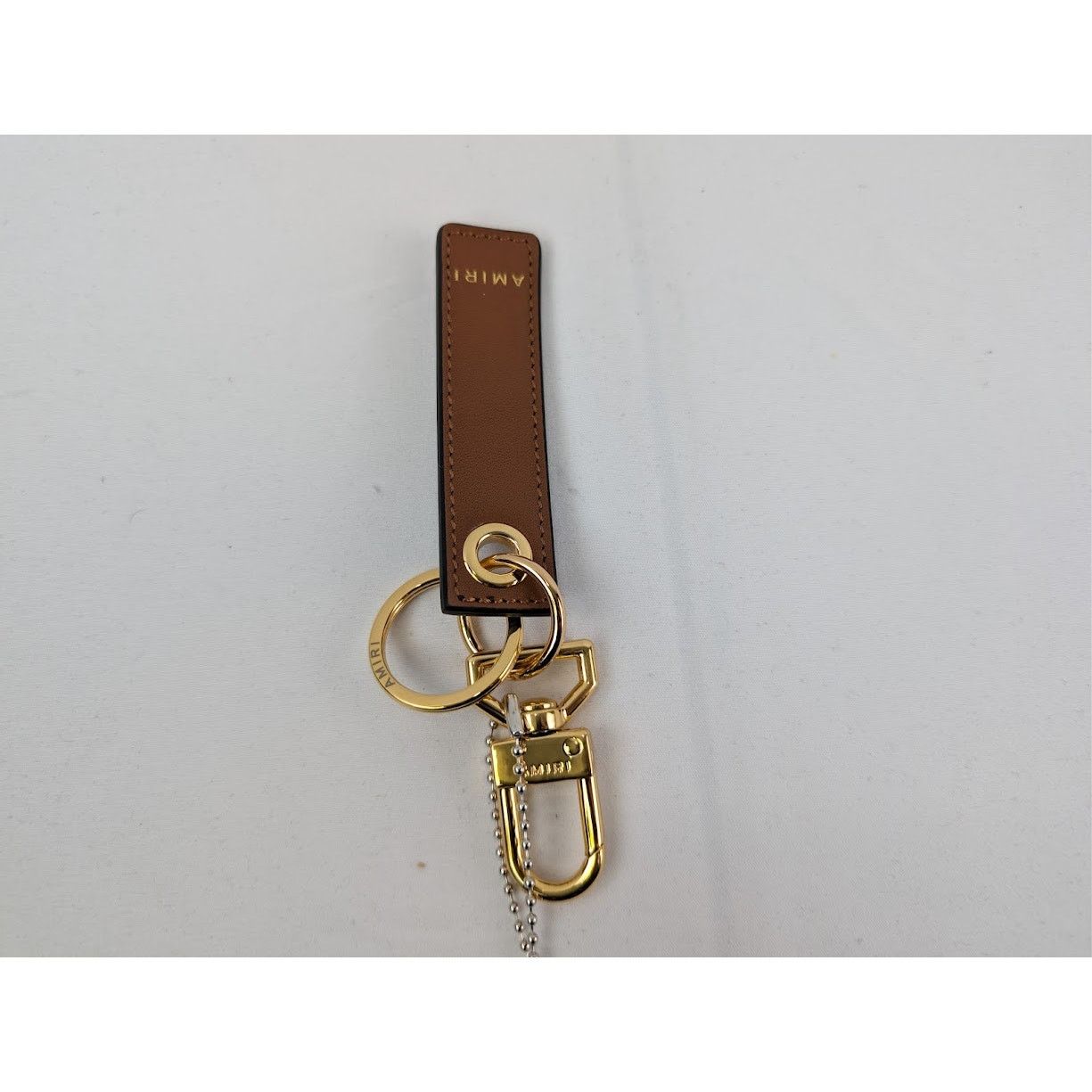 Amiri o1rshd1 Q:3 / Size: OS / Nappa Tao Keychain in Brown Size ONE SIZE - 5 Thumbnail