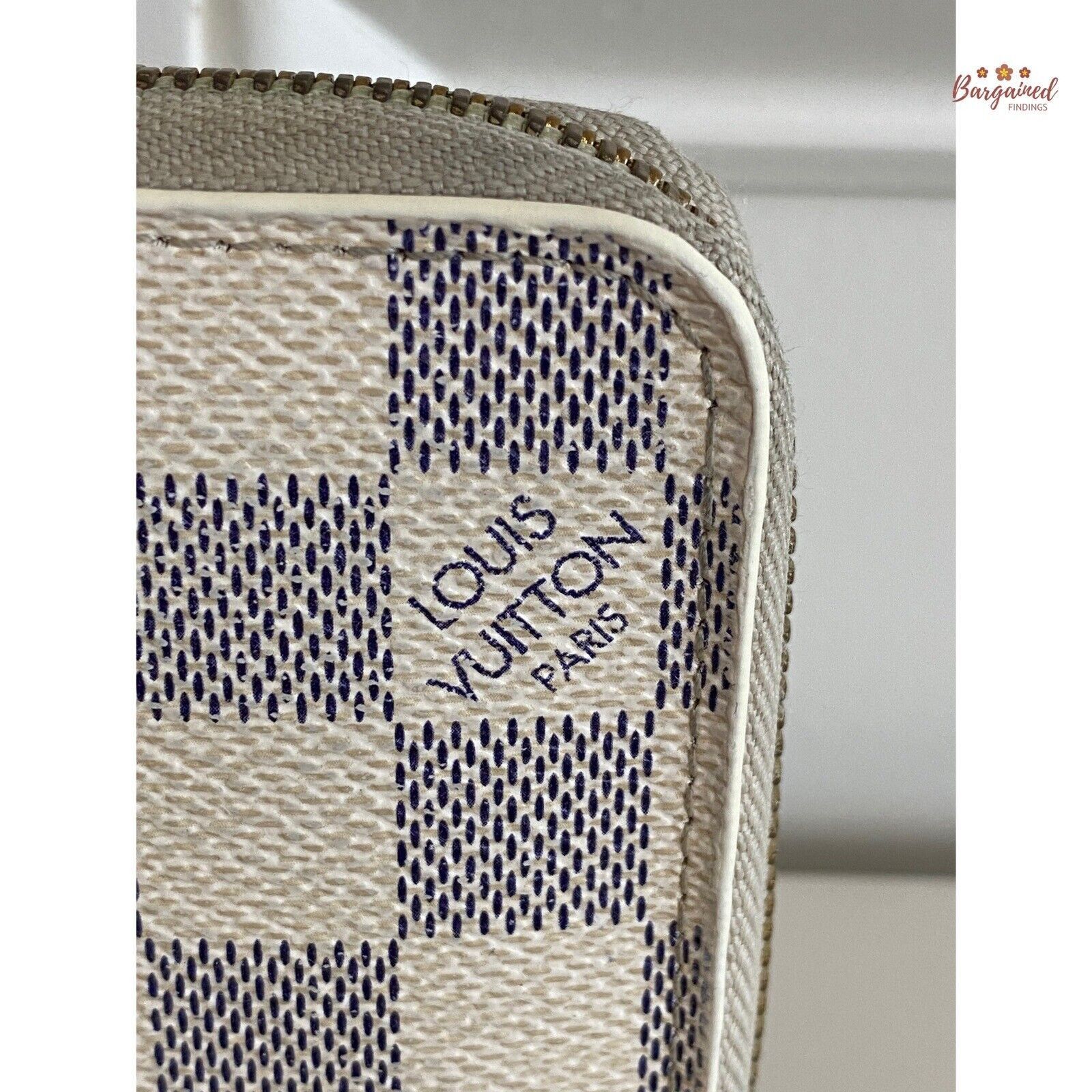 Louis Vuitton Louis Vuitton Damier Azur Leather Zippy Organizer Wallet Size ONE SIZE - 3 Thumbnail