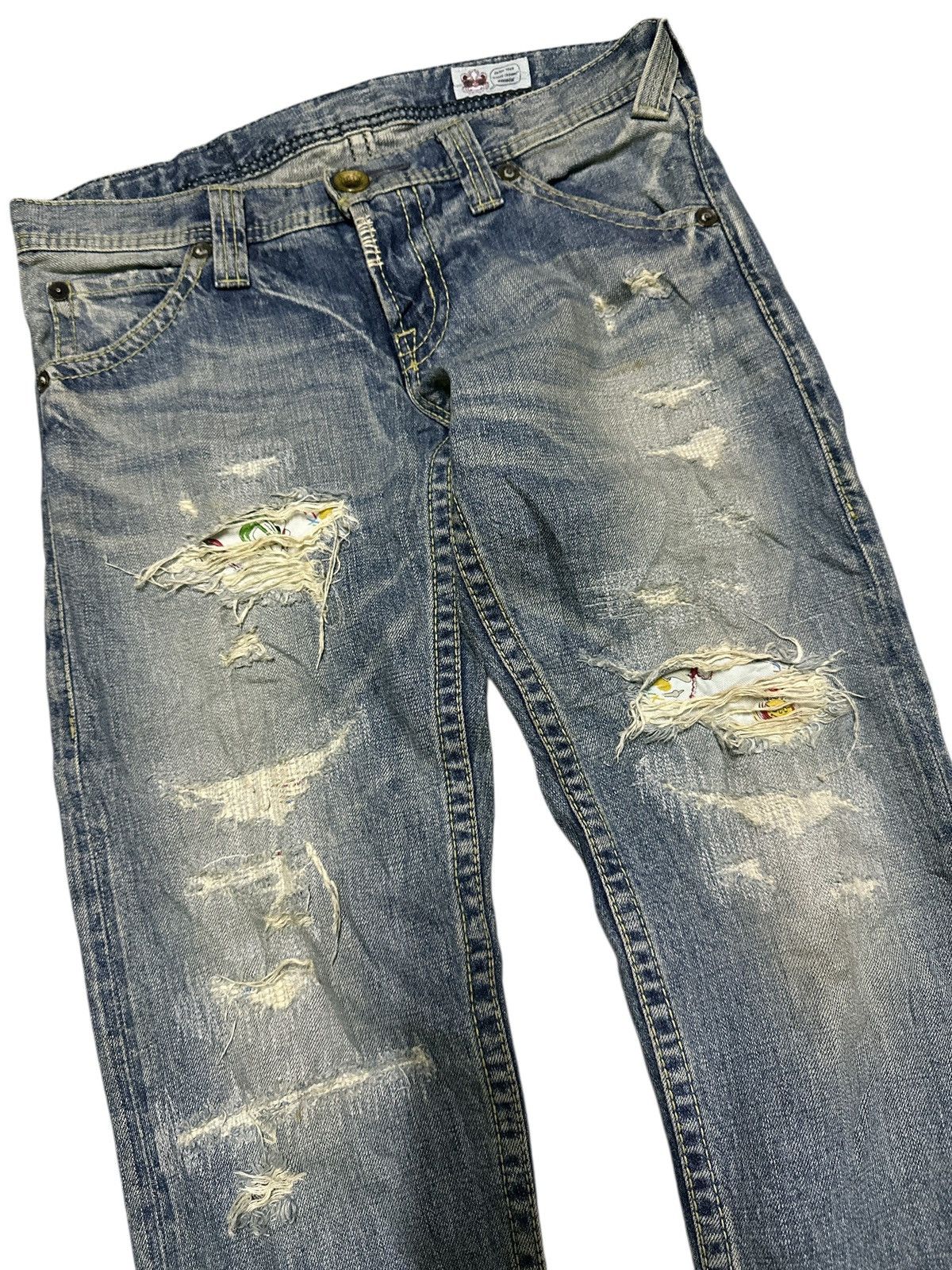 Kapital Japanese Brand Rodeo Crown Disteress🎌💥 Size US 32 / EU 48 - 10 Thumbnail