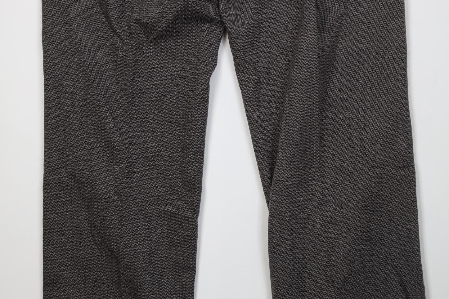 Polo Ralph Lauren Vintage 90s Ralph Lauren Herringbone Wide Leg Chino Pants Size US 32 / EU 48 - 10 Thumbnail