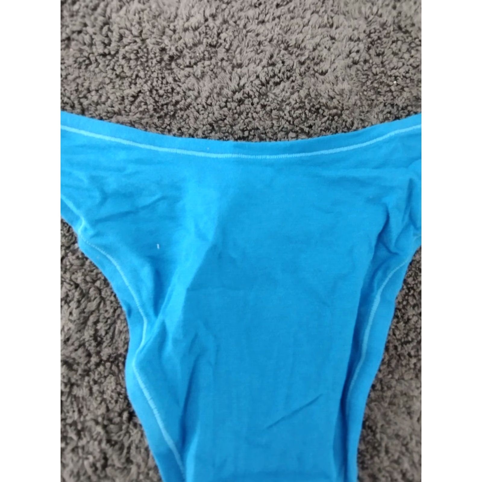 SKIMS Skims Mykonos Color Cotton Jersey Dipped Thong 3X Plus Size Panties Vshape Low Rise Womens Size XXL / US 16-18 / IT 52-54 - 3 Thumbnail