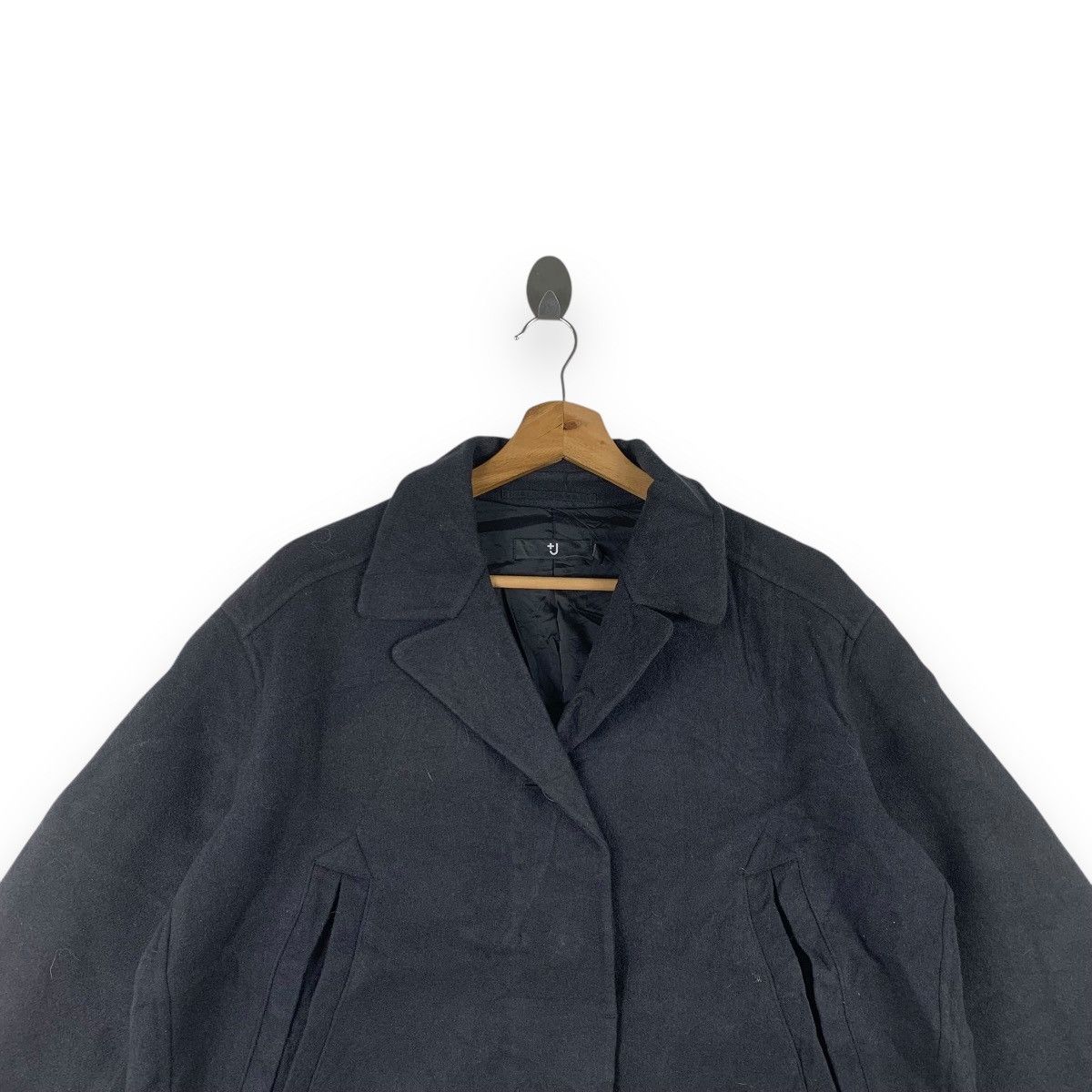 Jil Sander × Uniqlo UNIQLO x JIL SANDER +J Collection Oversized Jacket Wool Size XXL / US 16-18 / IT 52-54 - 2 Thumbnail