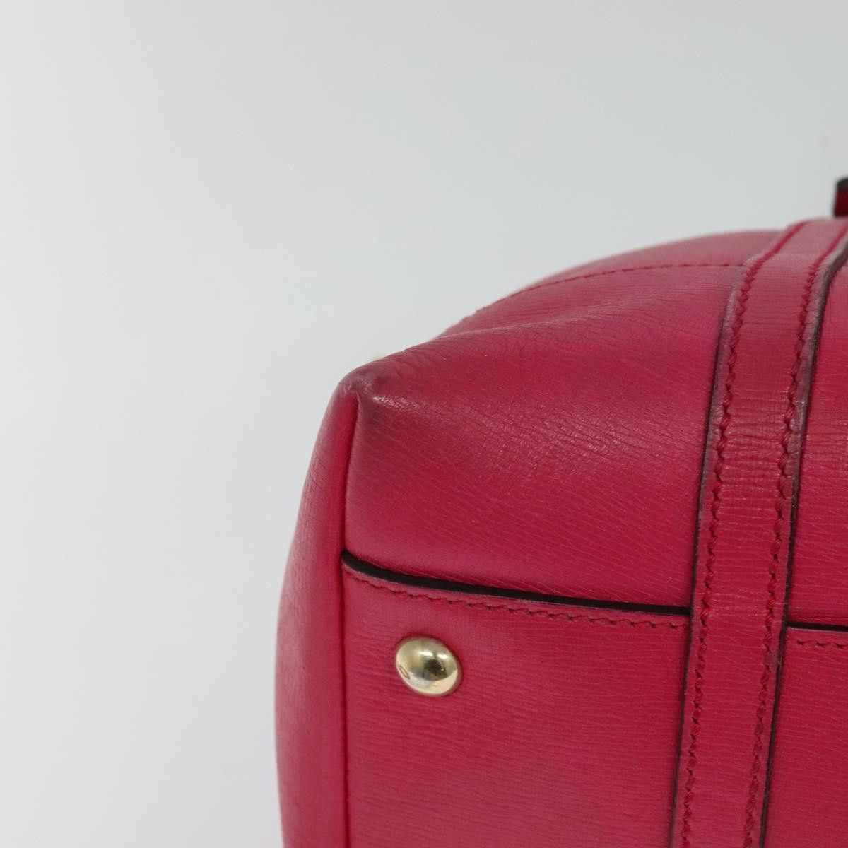 Gucci GUCCI Hand Bag Leather Pink Gold Size ONE SIZE - 16 Thumbnail