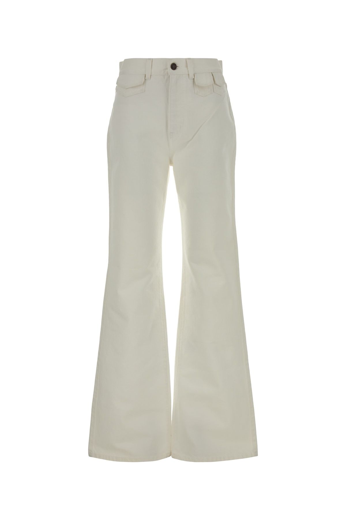 Chloe Jeans Flare A Vita Alta In Denim Size 27" / US 4 / IT 40 - 1 Thumbnail
