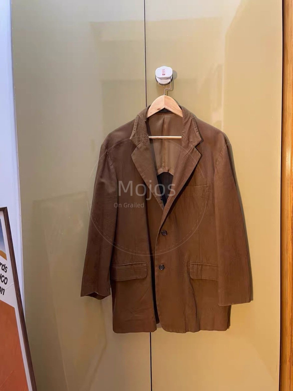 Yohji Yamamoto Sz 2 Yohji Yamamoto Pour Homme 00SS Red Neck Jacket-2508 Size US M / EU 48-50 / 2 - 3 Thumbnail