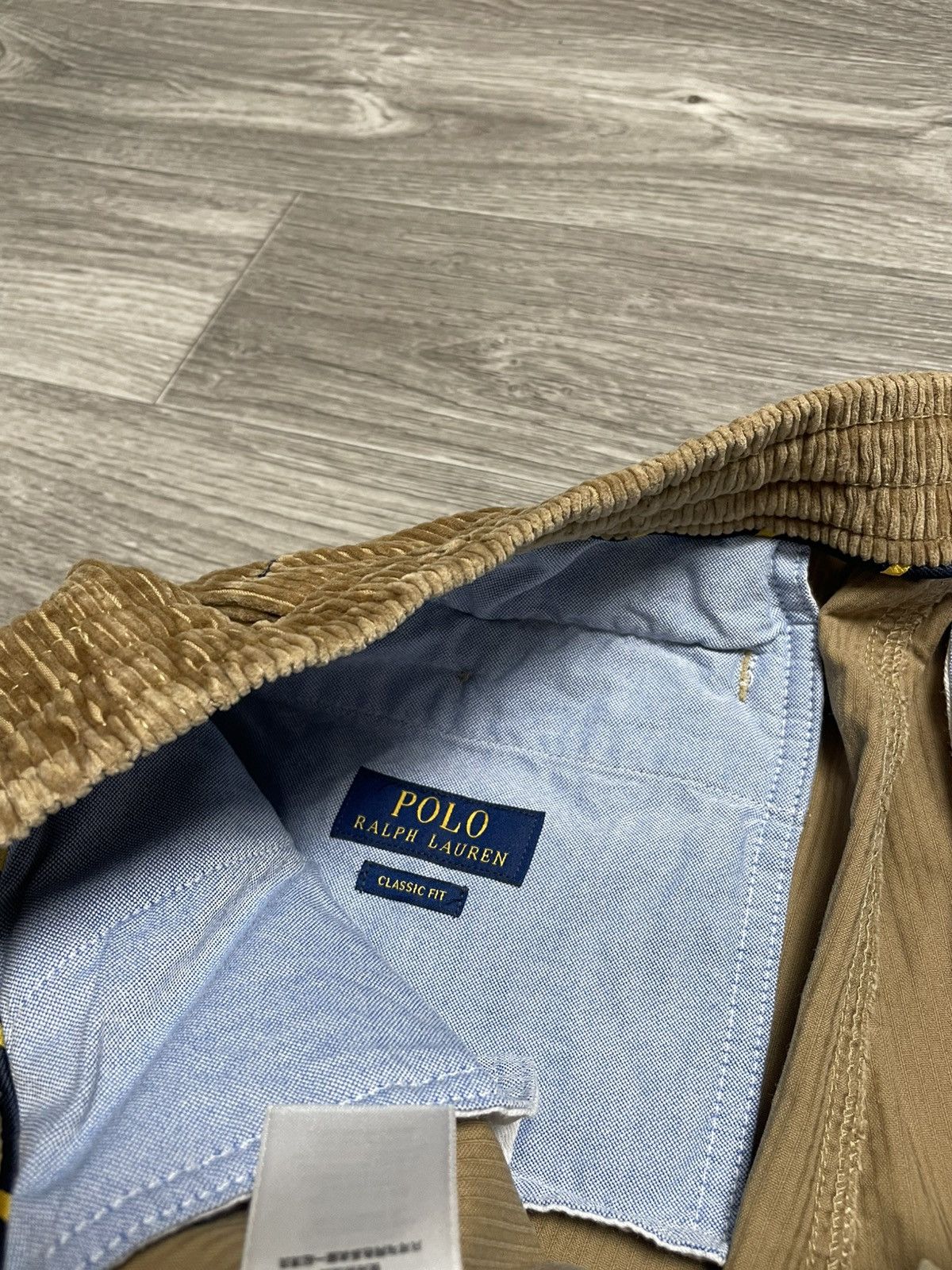 Polo Ralph Lauren Vintage Polo Ralph Lauren Beige Corduroy Velvet Pants Size US 32 / EU 48 - 12 Thumbnail