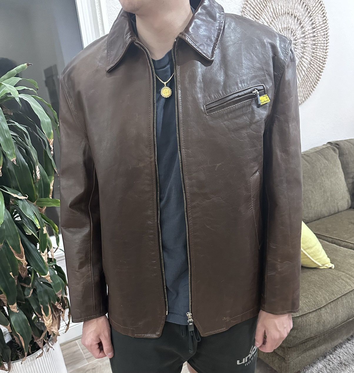 Dr. Martens Vintage 90’s Dr. Martens Leather Bomber Jacket Size US M / EU 48-50 / 2 - 10 Thumbnail