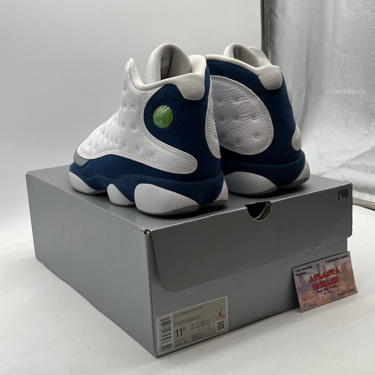 Jordan Brand Air Jordan 12 French blue Size US 11.5 / EU 44-45 - 4 Thumbnail