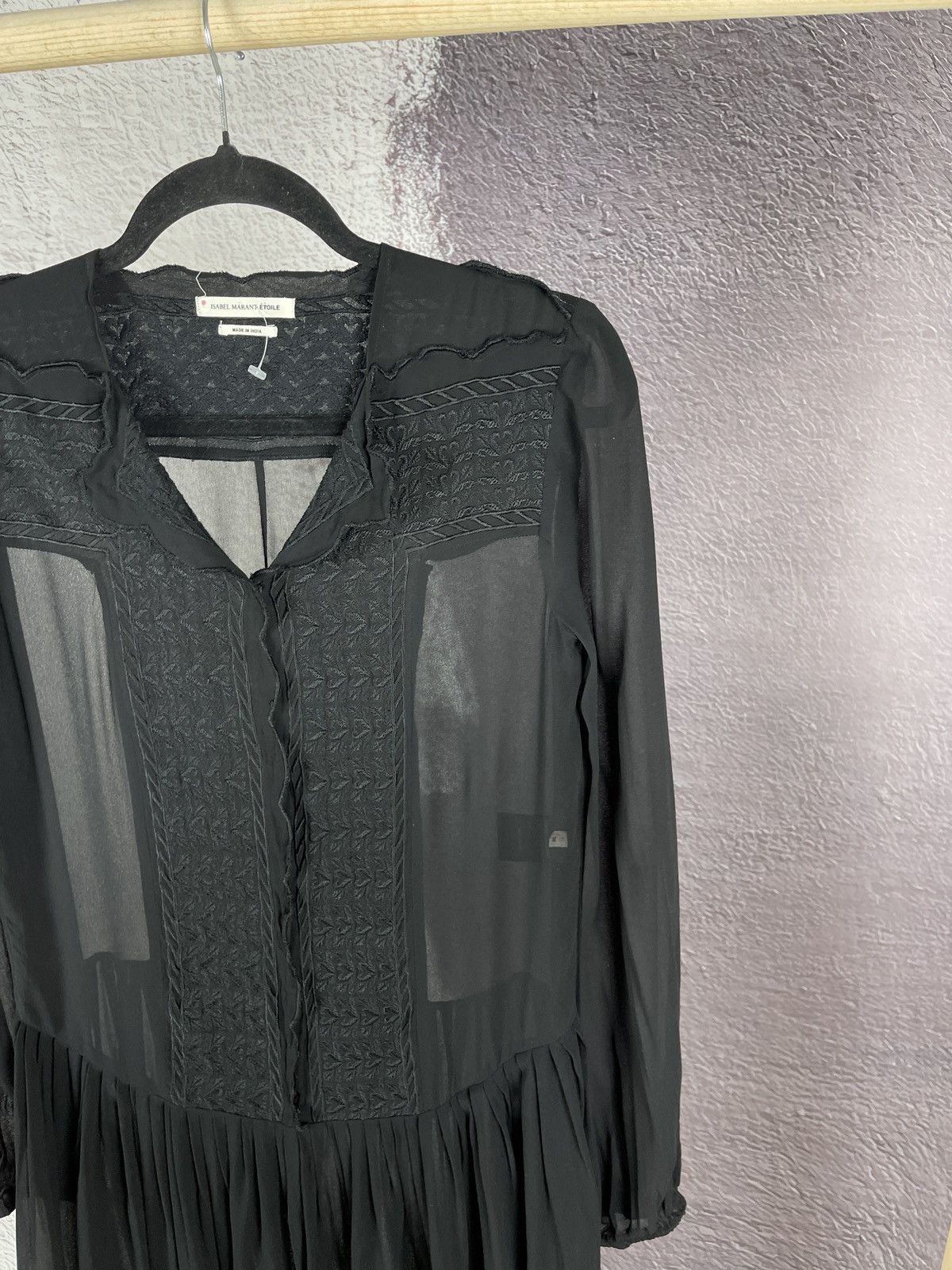 Isabel Marant Isabel Marant Etoile black dress lace Size XS / US 0-2 / IT 36-38 - 6 Thumbnail