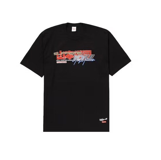 image of Supreme x Yohji Yamamoto Tekken 2 Tee in Black, Men's (Size 2XL)