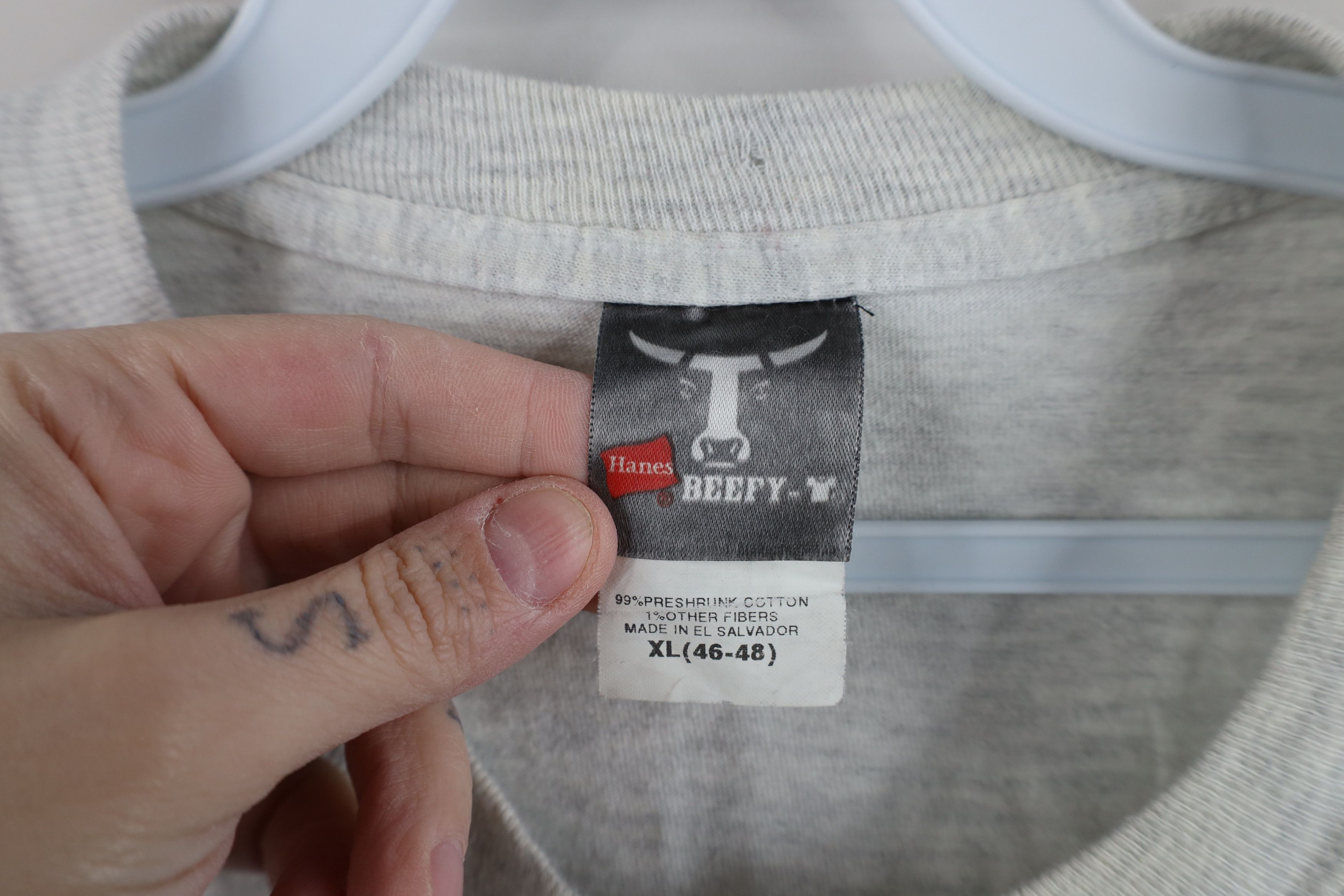 Vintage Vintage 90s Y2K Streetwear Michigan Was Museum T-Shirt Gray Size US XL / EU 56 / 4 - 8 Thumbnail