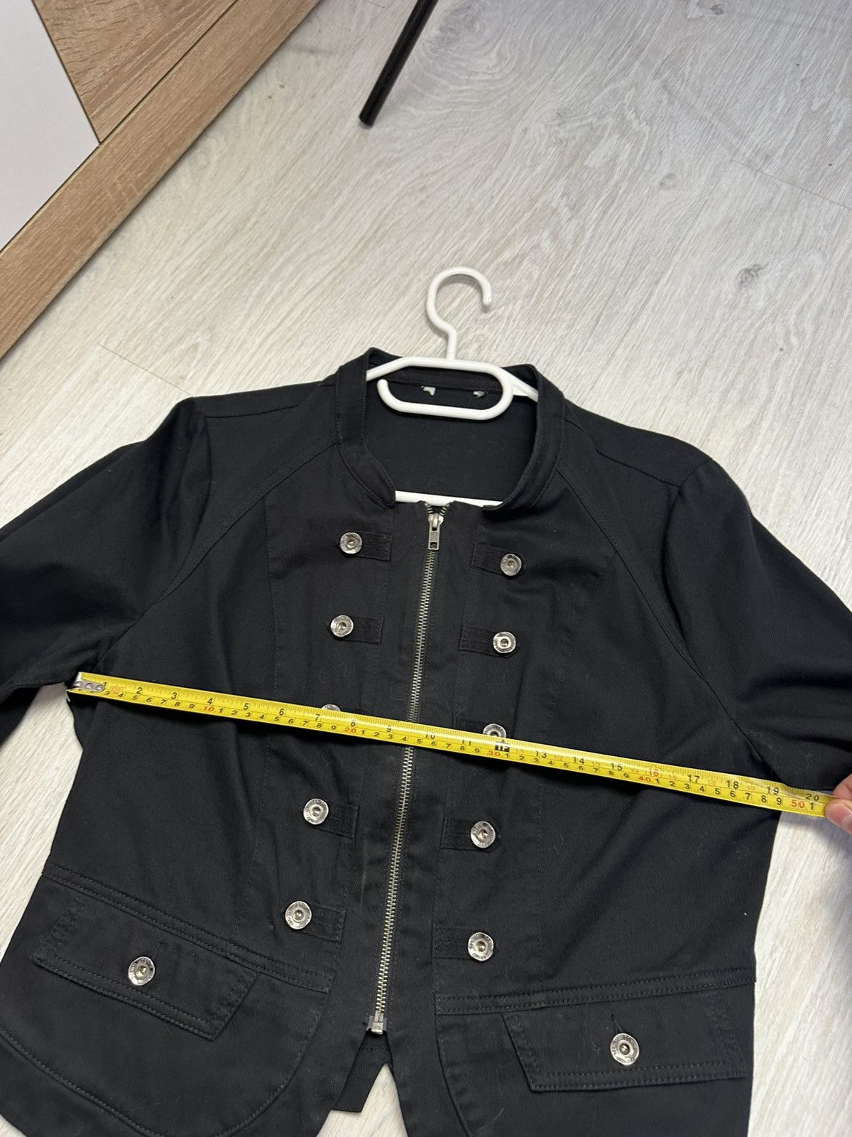 If Six Was Nine 2000s Distressed Gothic Napoleon Jacket LGB GOA Archive Vibe Size US M / EU 48-50 / 2 - 6 Thumbnail