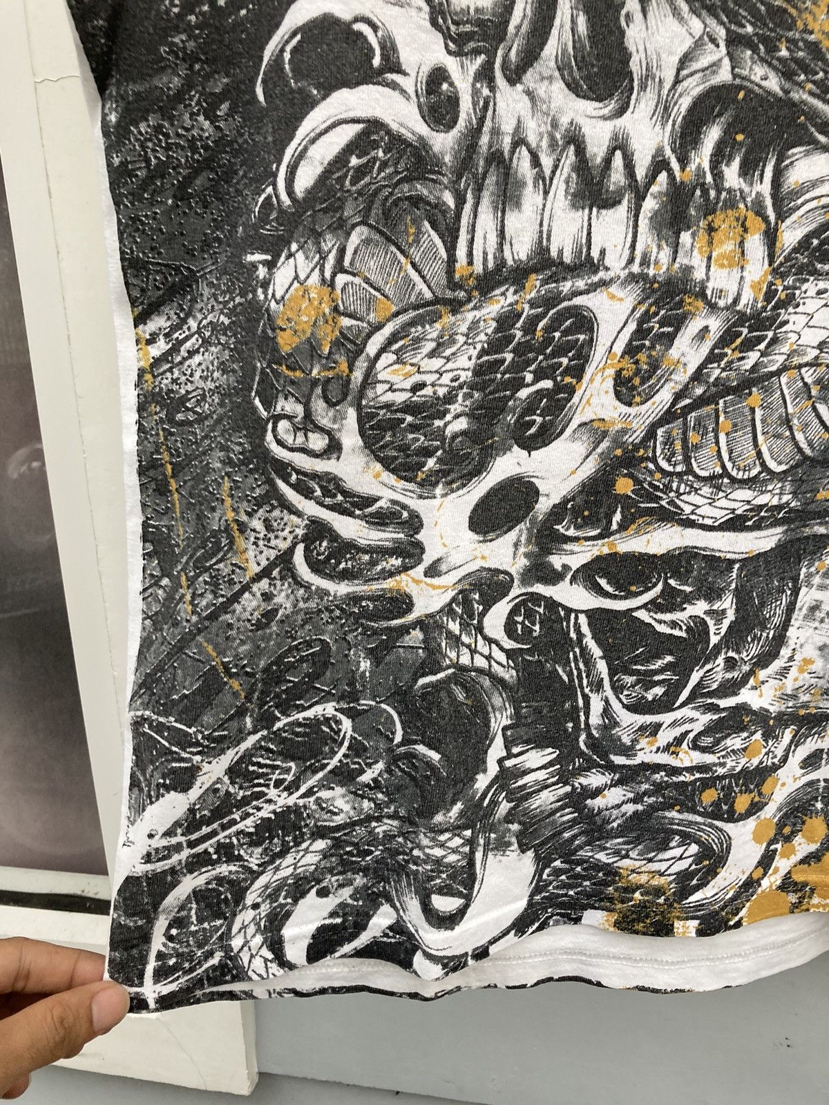Affliction Miami Ink Tattoo Full All Over Print Damn Sick Graphic Size US L / EU 52-54 / 3 - 5 Thumbnail