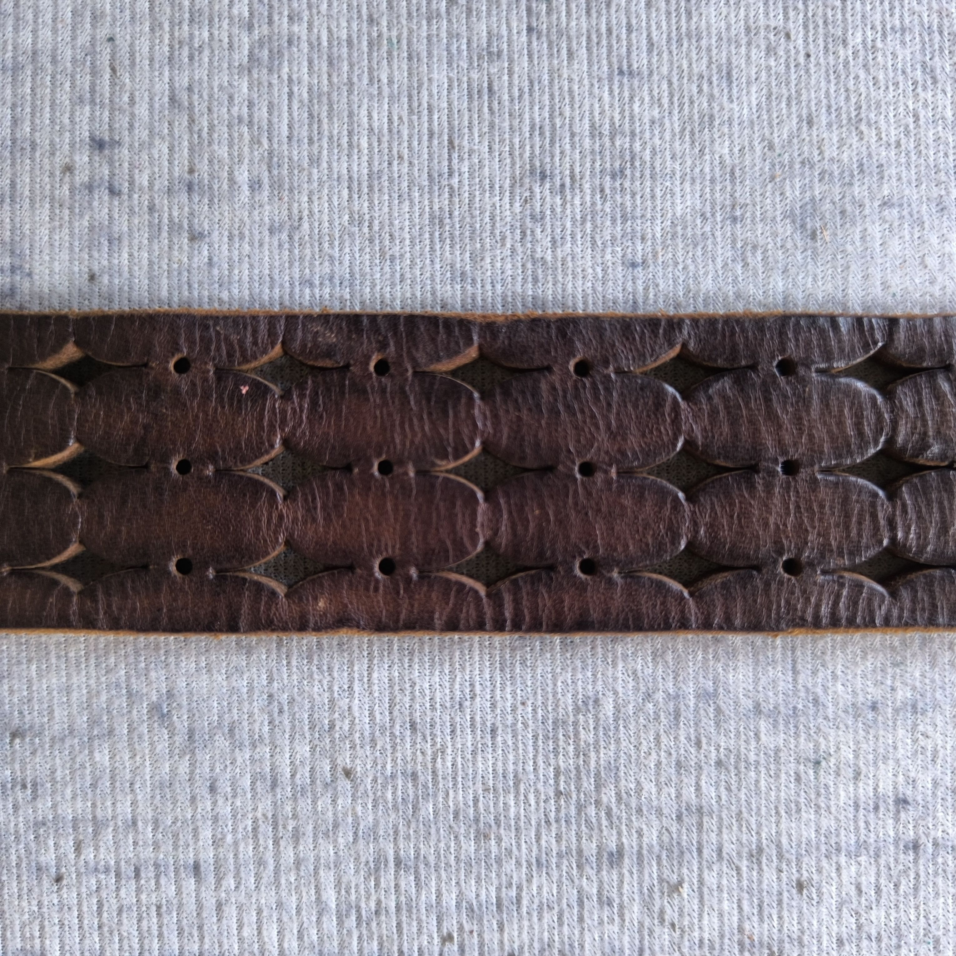 PPFM 💥 Vintage japanese craft garrison leather belt Size ONE SIZE - 6 Thumbnail