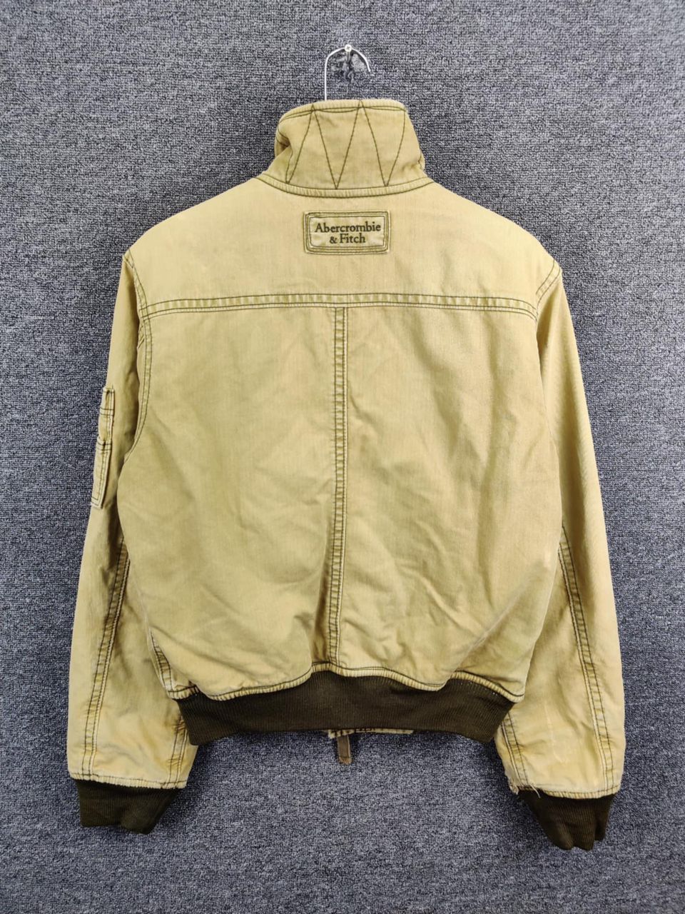 Abercrombie & Fitch Abercrombie & Fitch Shearling Harrison Bomber Fur Jacket Size US S / EU 44-46 / 1 - 7 Thumbnail