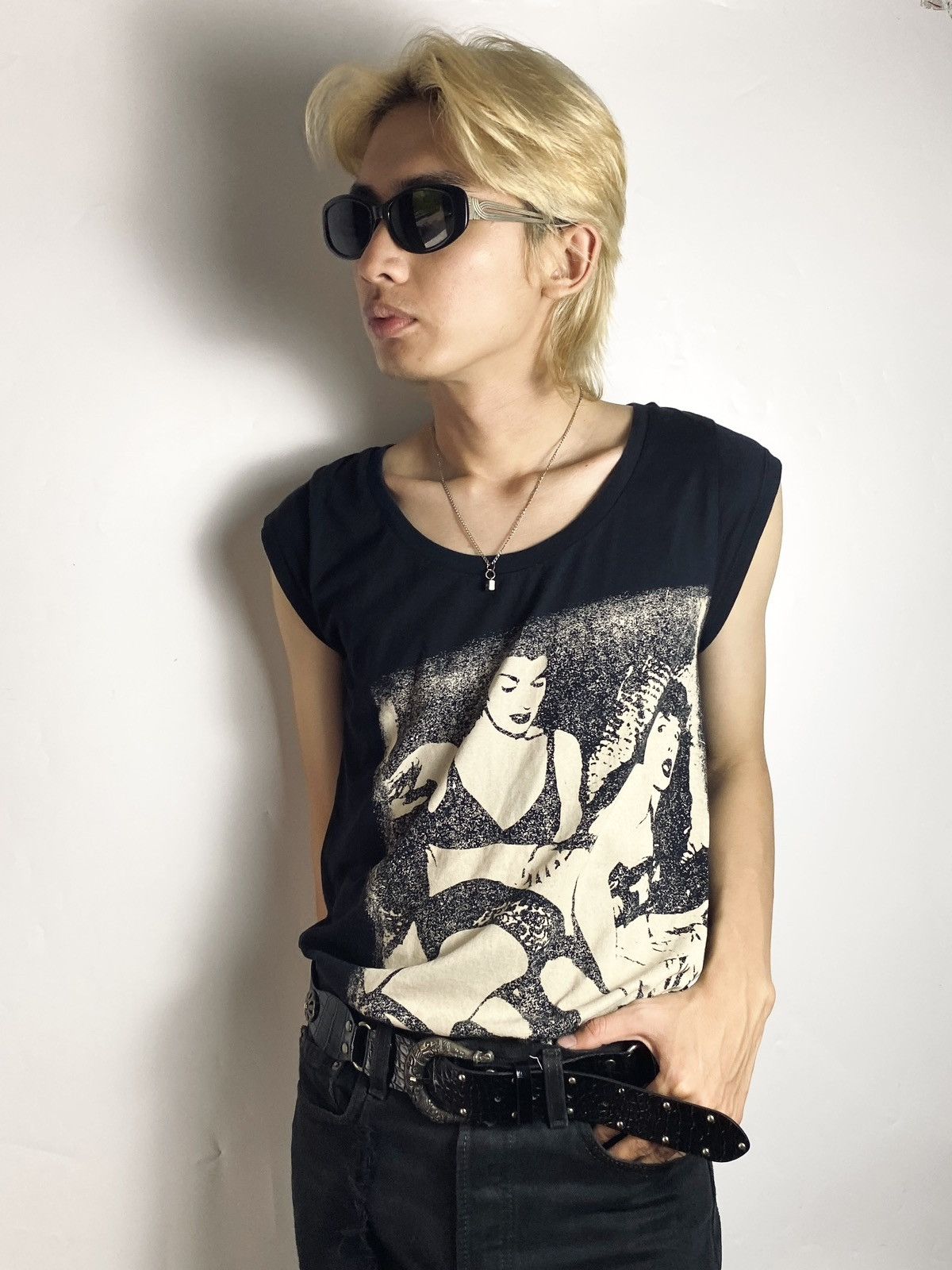 hysteric glamour x bettie page tank top