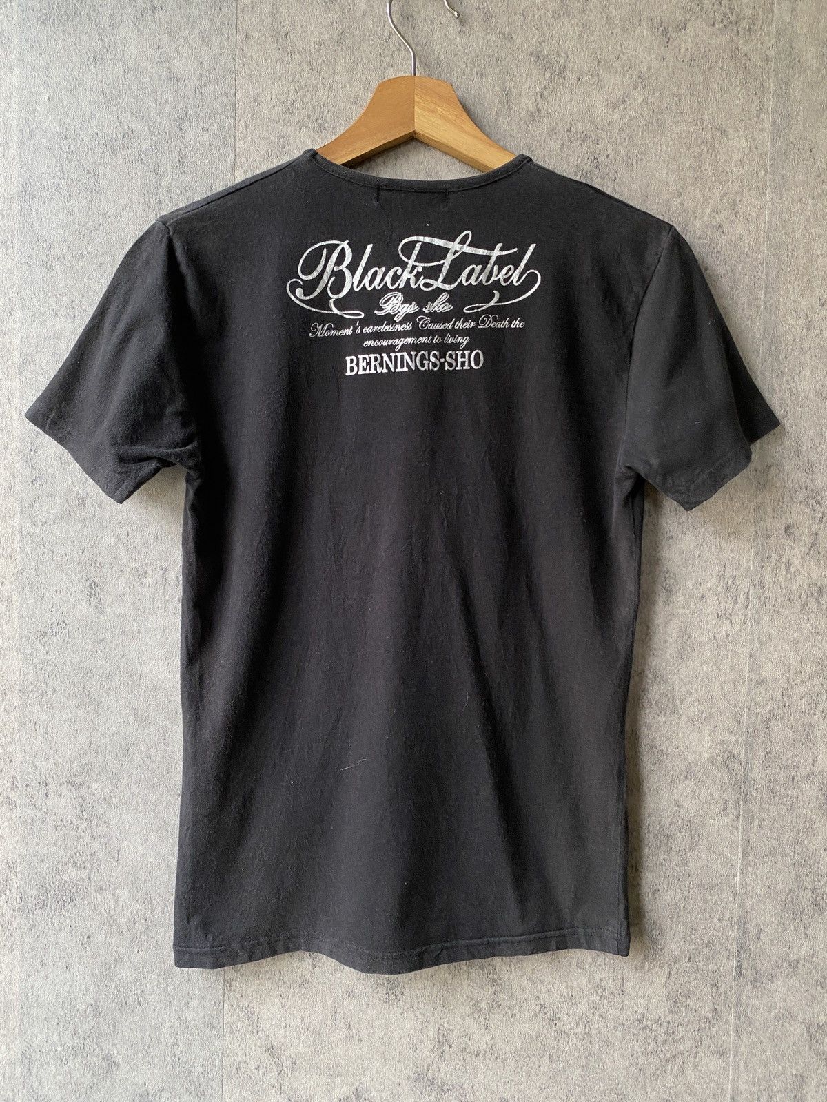 Japanese Brand Bernings-sho Black Label Gothic Punk Design Shirt Size US XS / EU 42 / 0 - 3 Thumbnail