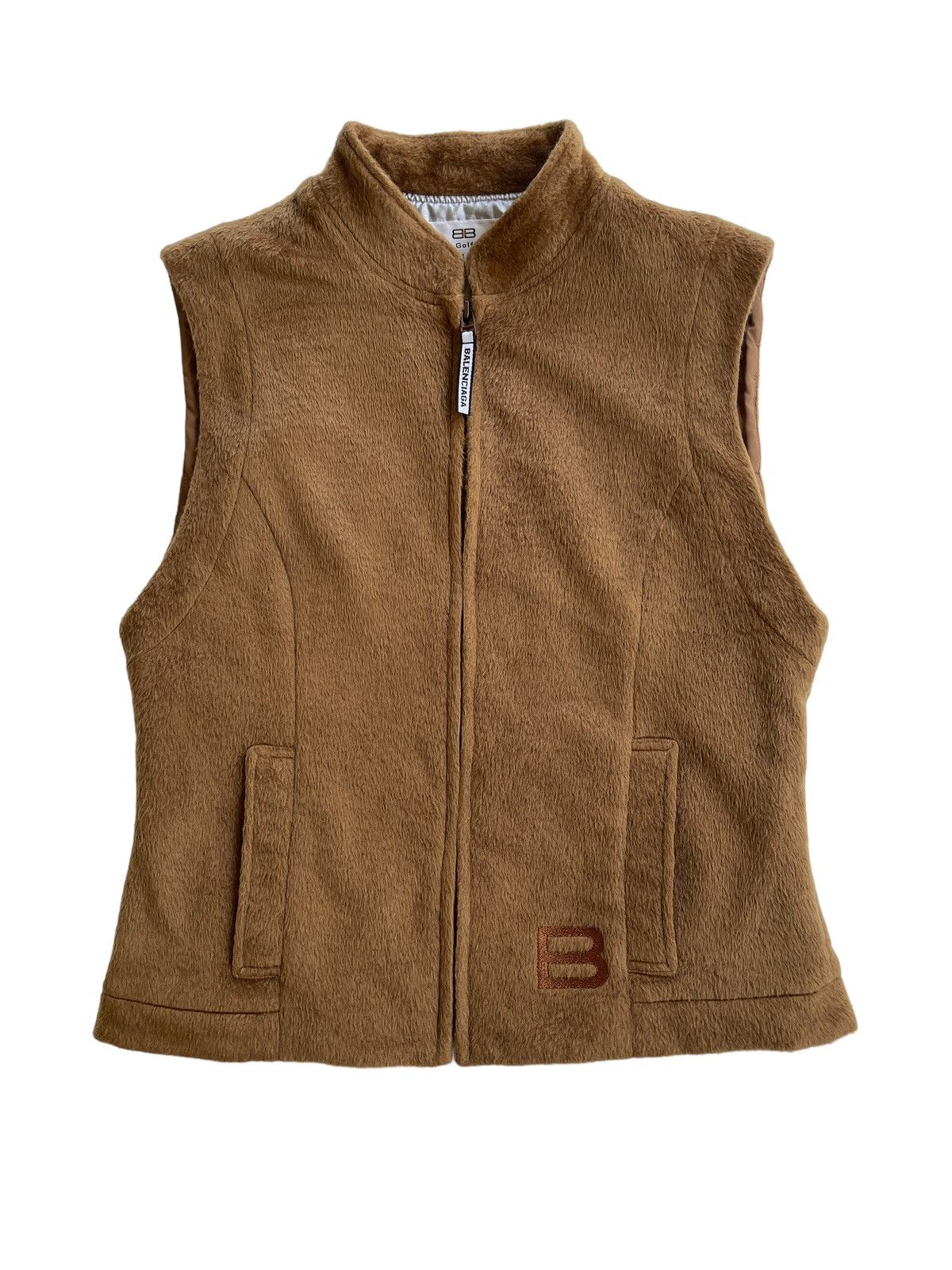 Balenciaga Balenciaga Mohair Vest Jacket Size M / US 6-8 / IT 42-44 - 1 Thumbnail